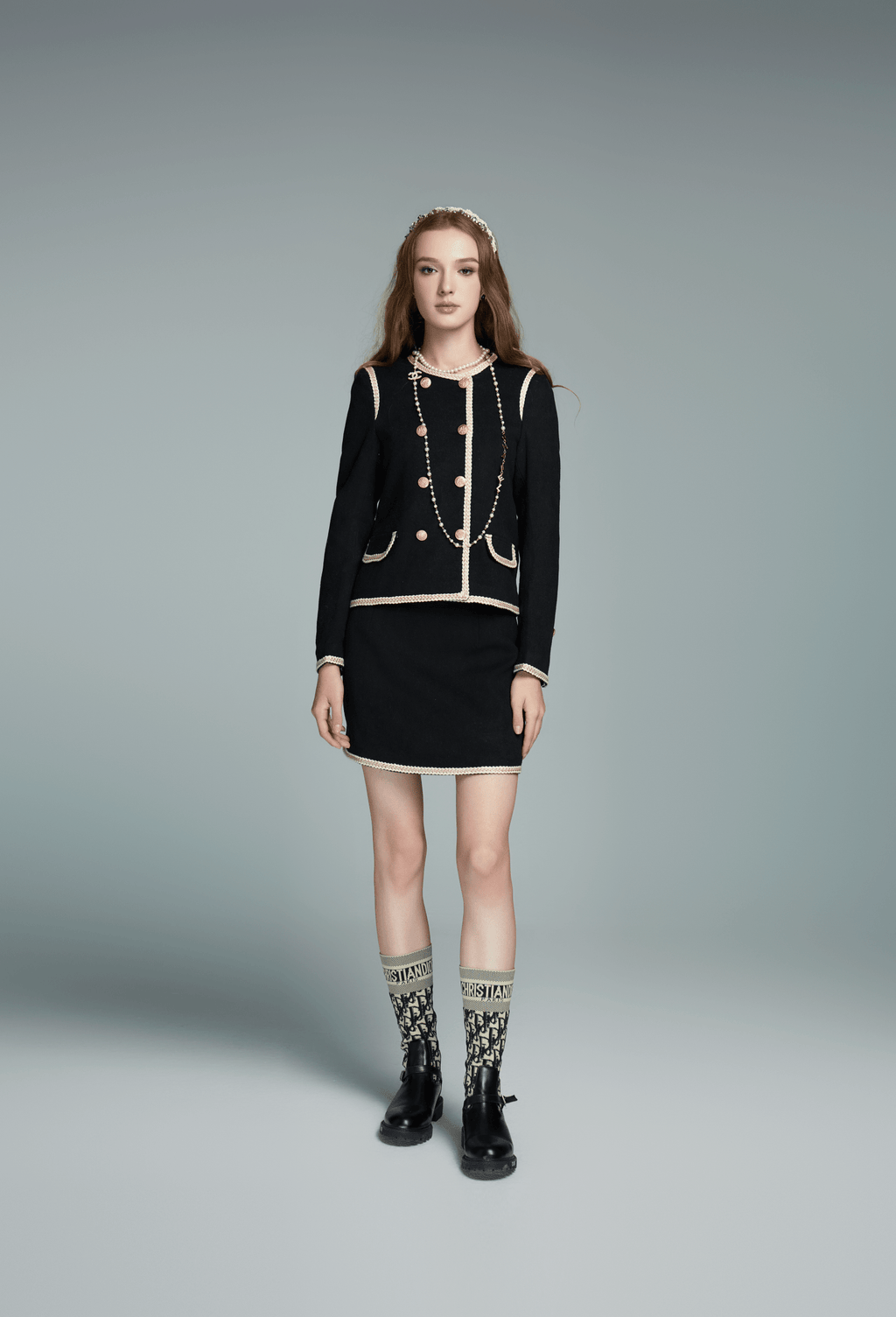 BLAIR WOOL SET IN SPECIAL BLACK