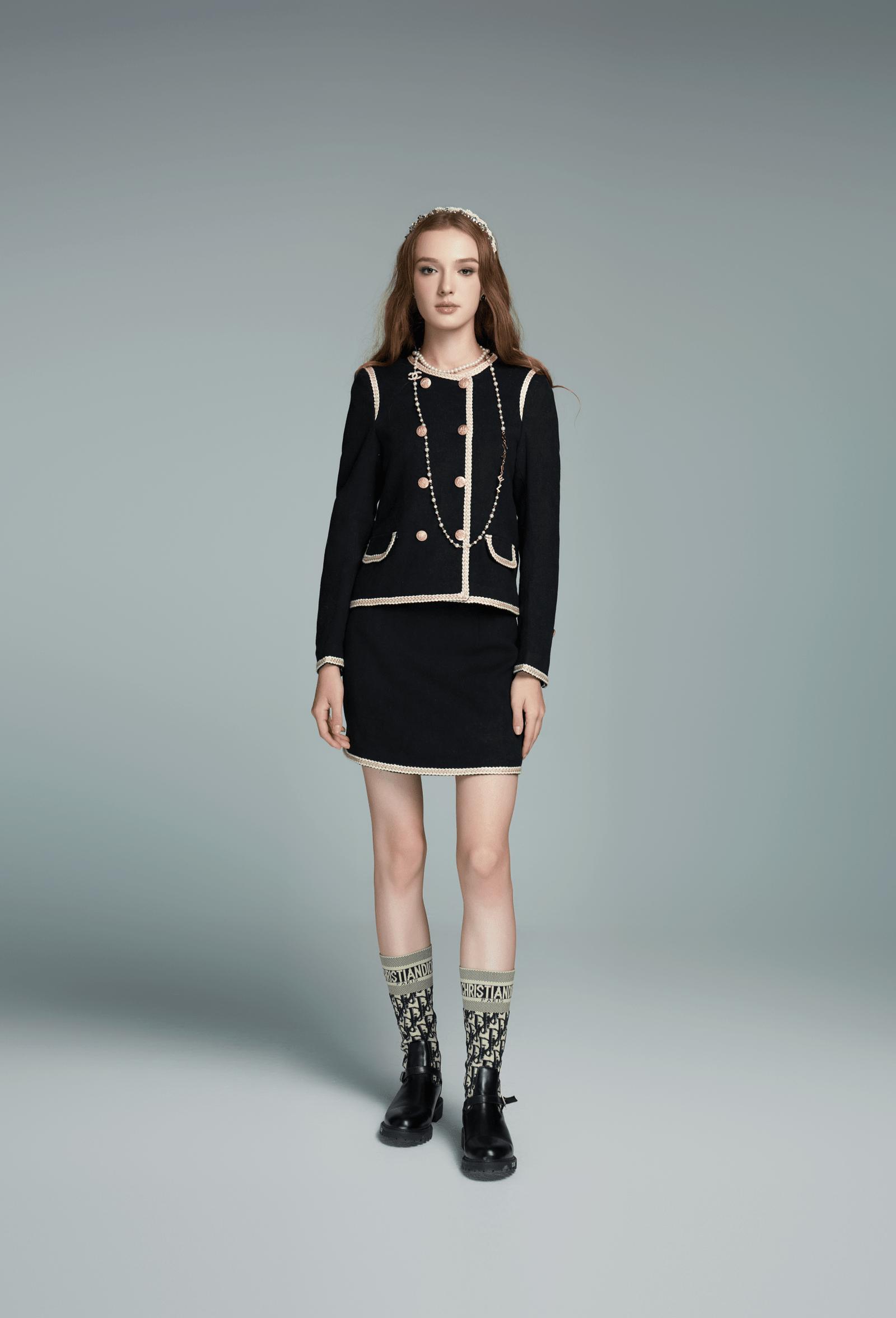 BLAIR WOOL SET IN SPECIAL BLACK