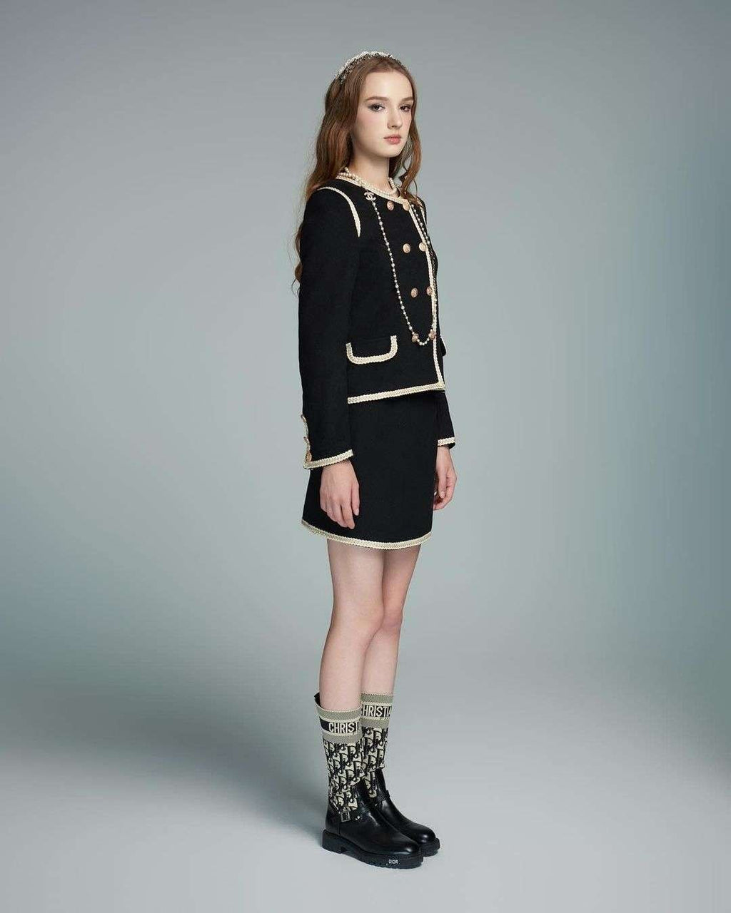 BLAIR WOOL SET IN SPECIAL BLACK