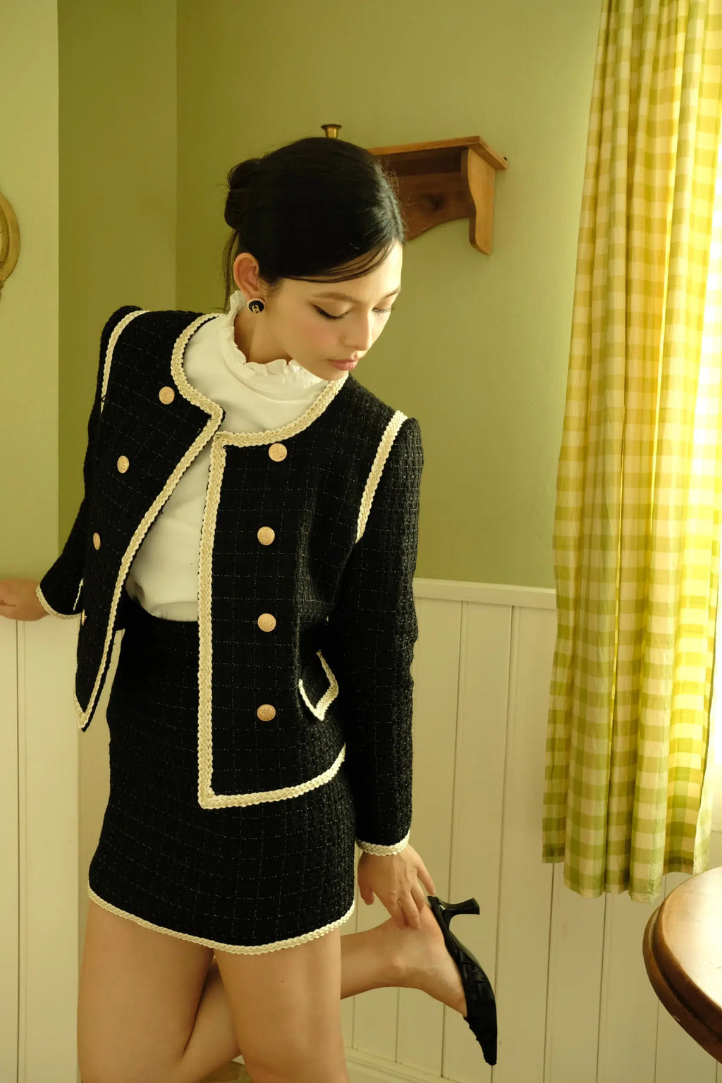 BLAIR SET IN BLACK GOLD SEQIUN-tiffany-studios