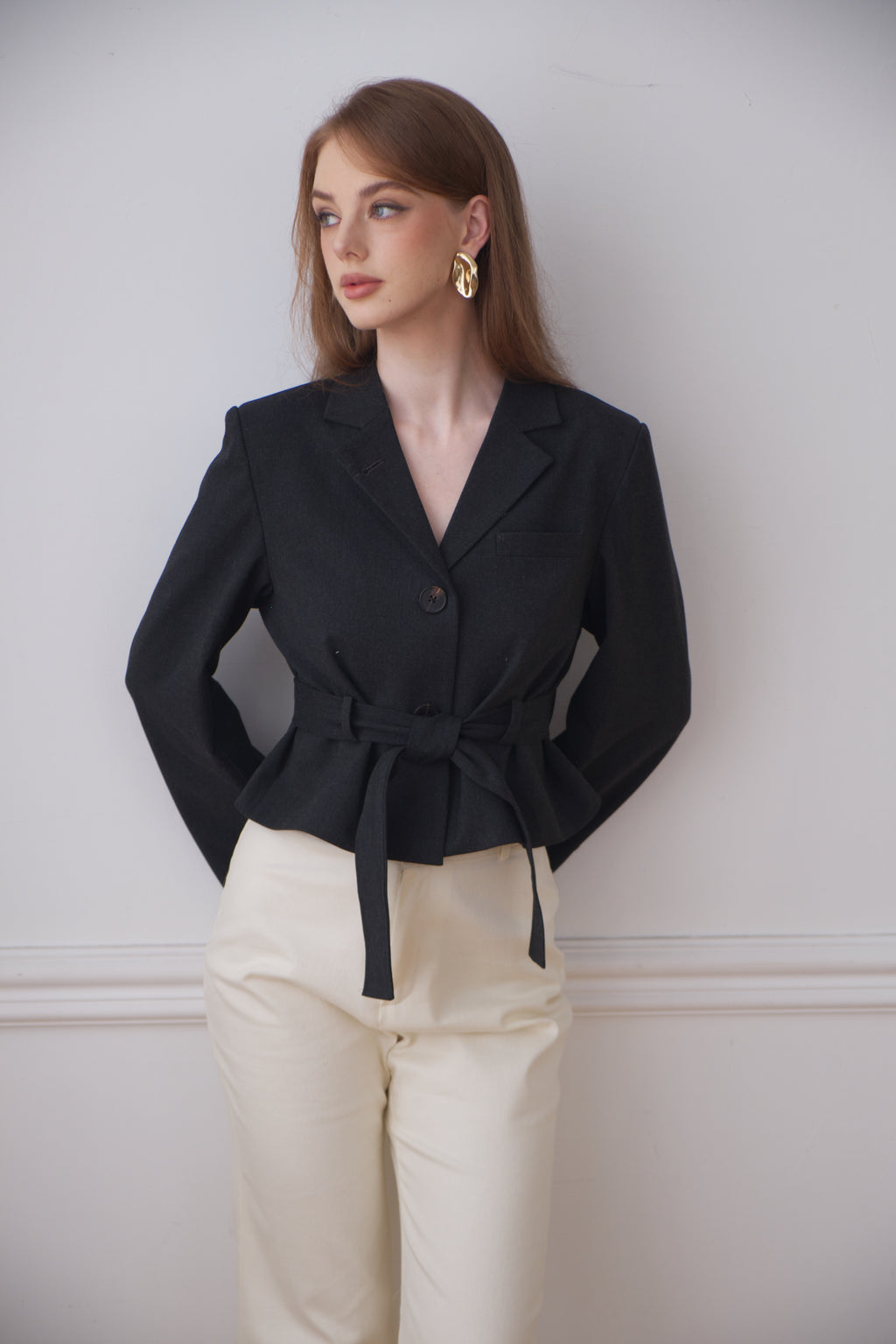 AMBROISE CHARCOAL GREY JACKET