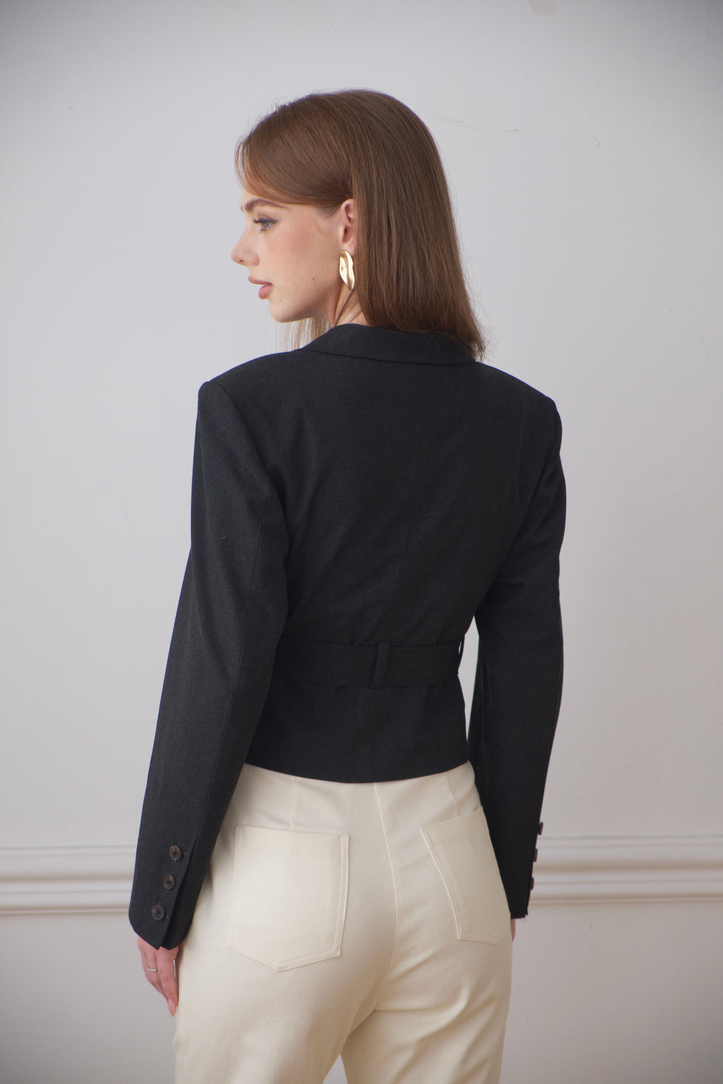 AMBROISE CHARCOAL GREY JACKET