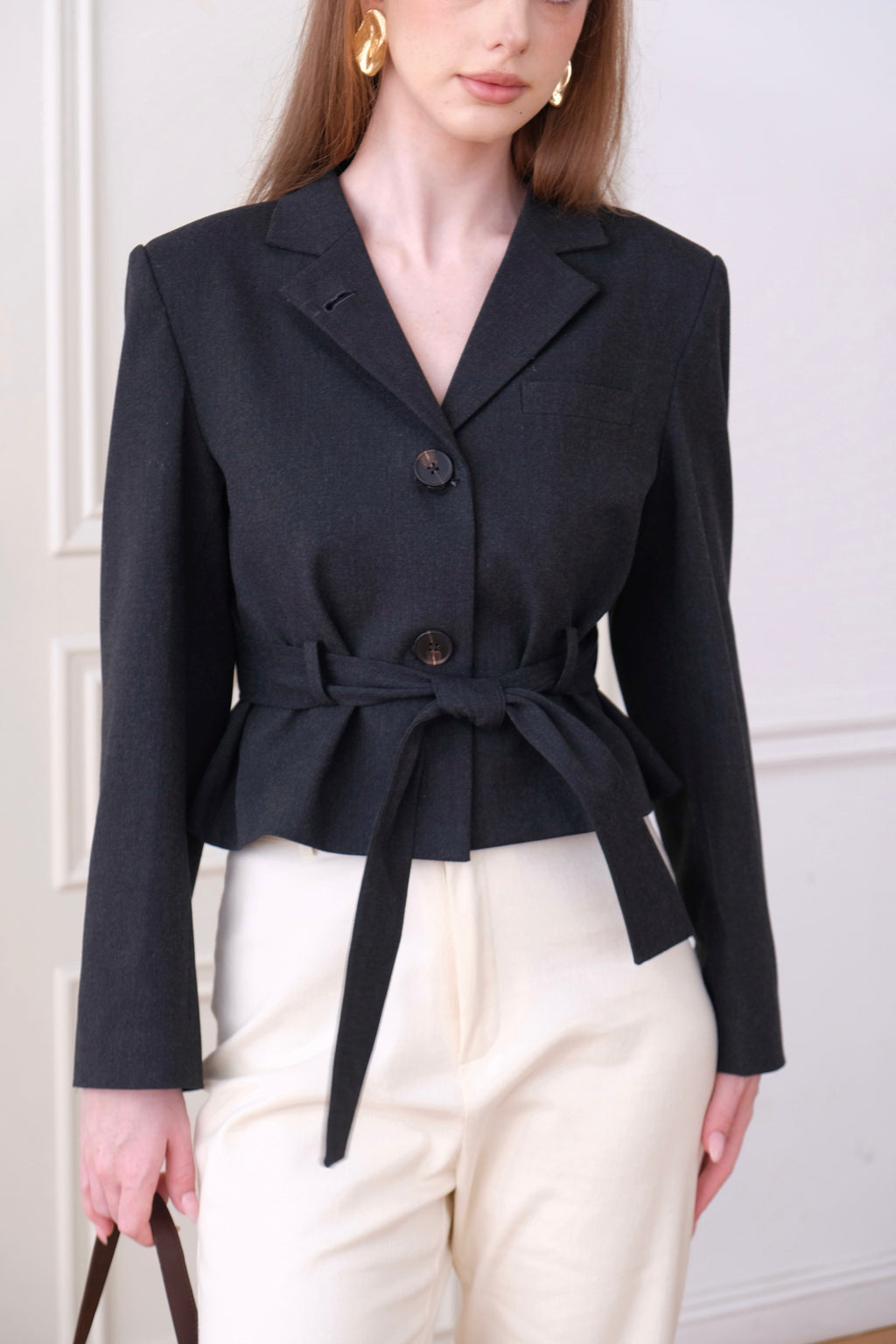 AMBROISE CHARCOAL GREY JACKET