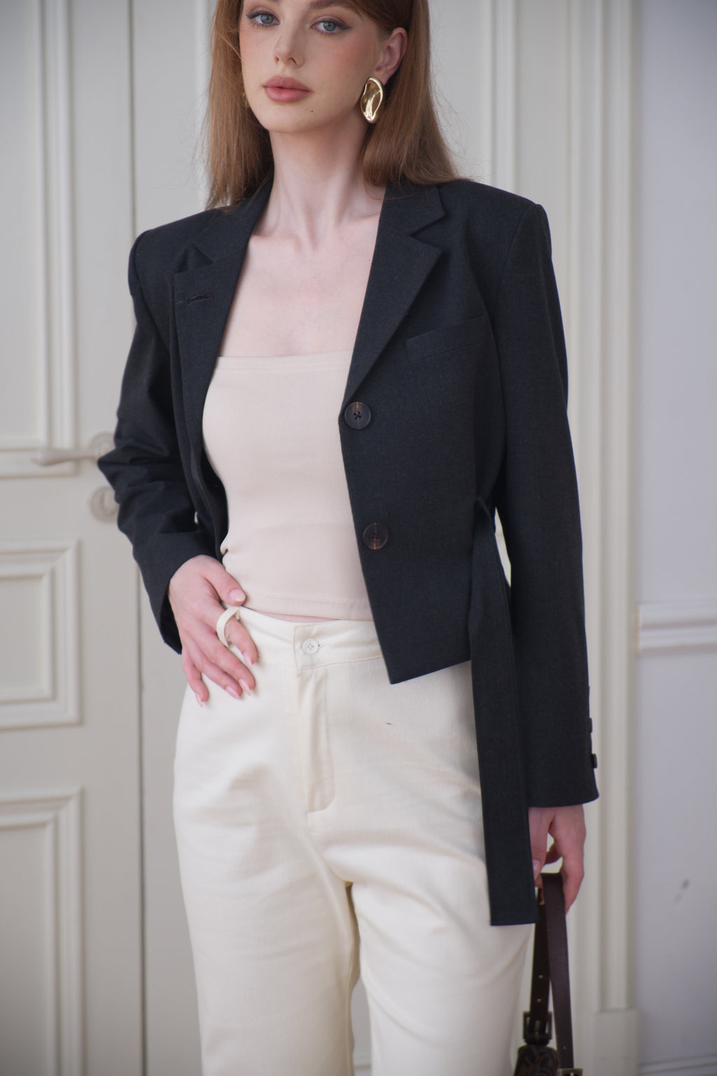 AMBROISE CHARCOAL GREY JACKET