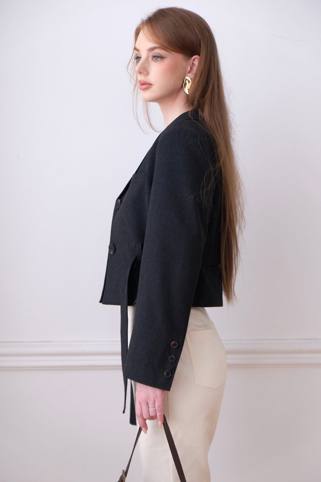 AMBROISE CHARCOAL GREY JACKET