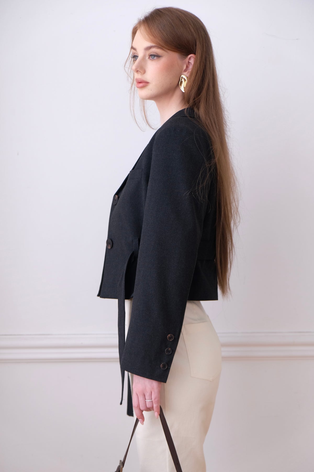 AMBROISE CHARCOAL GREY JACKET