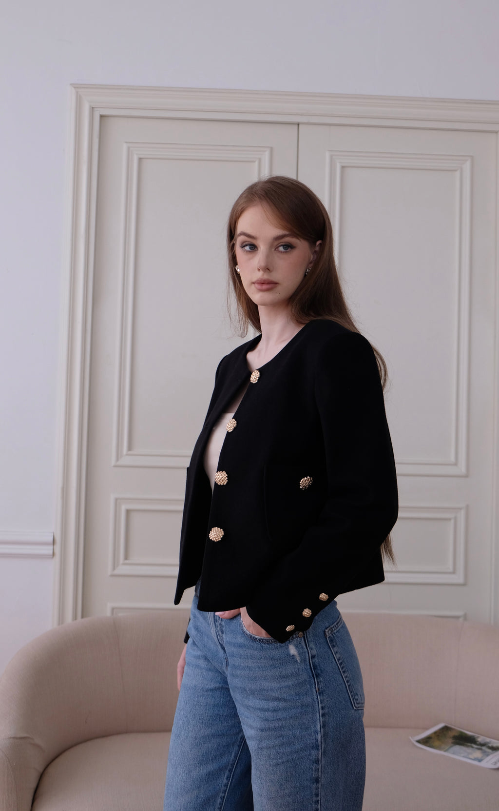 Katherine Wool Dress