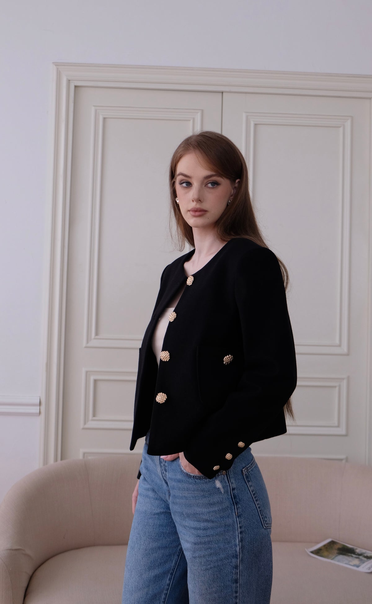 Katherine Wool Dress