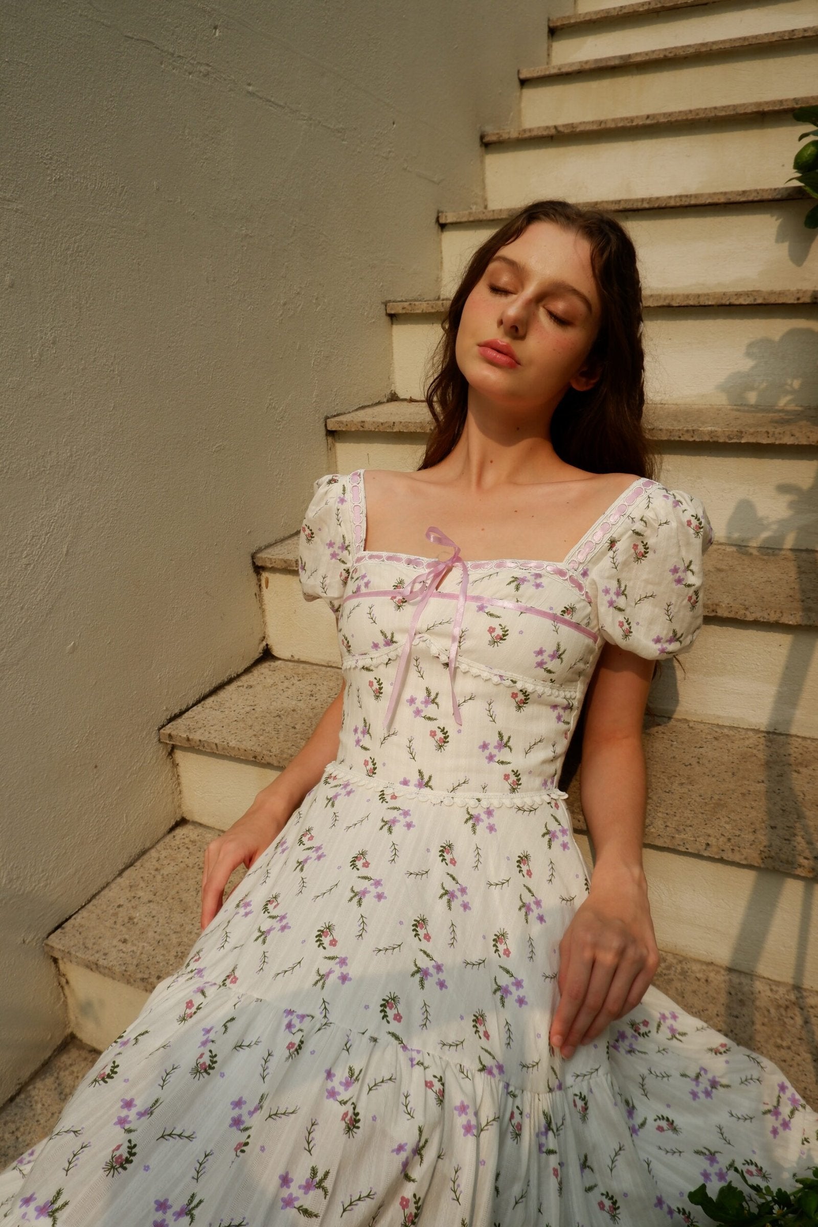 LUCILLE DRESS LAVENDER