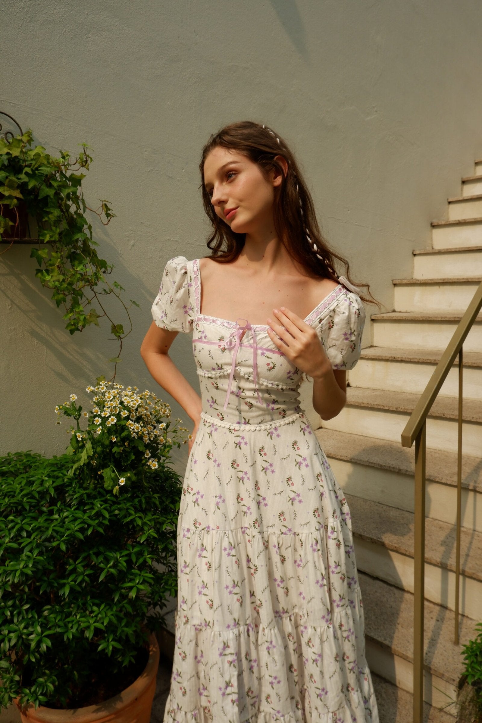 LUCILLE DRESS LAVENDER