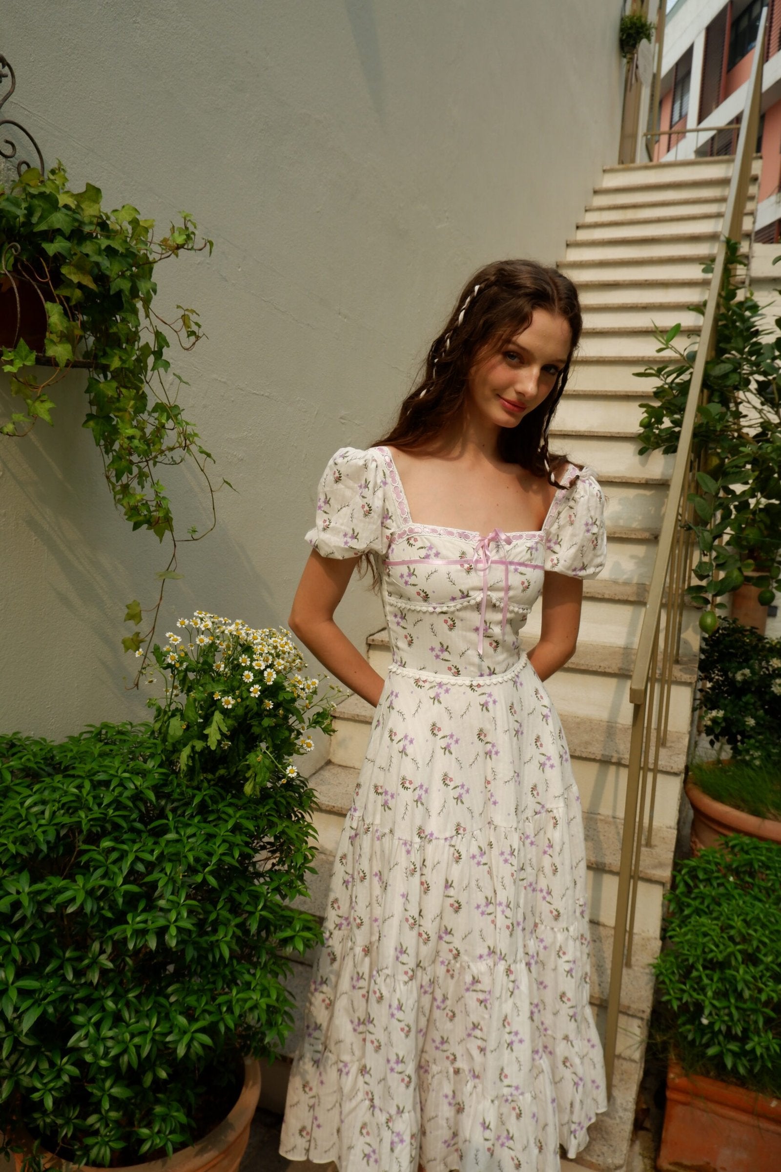 LUCILLE DRESS LAVENDER