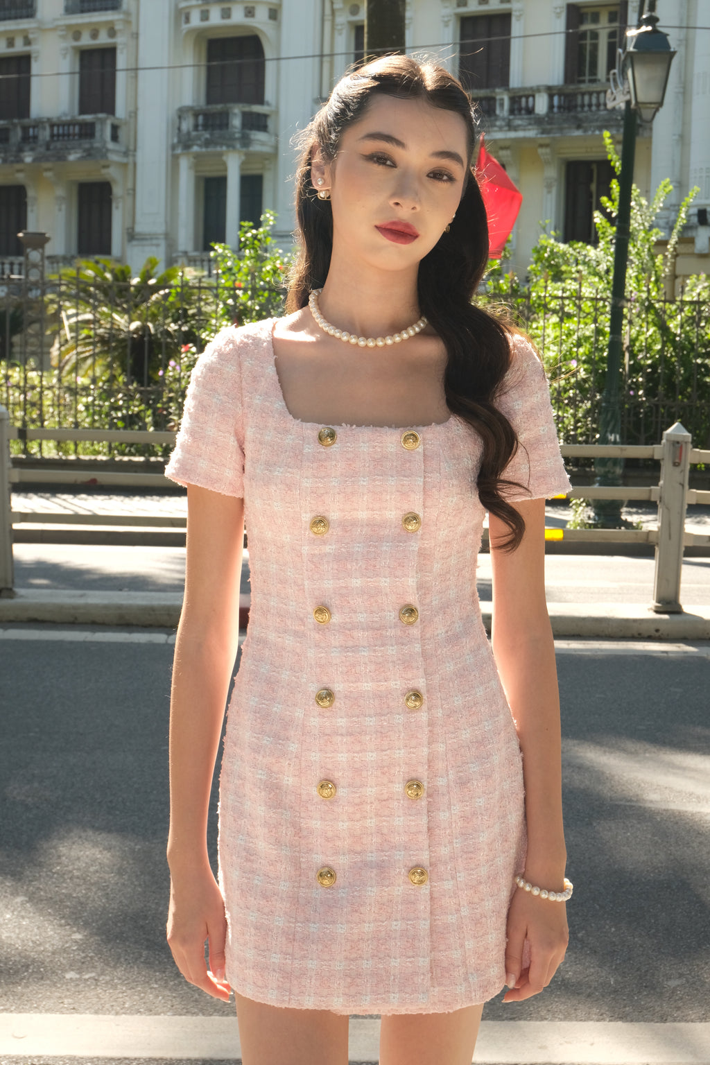 TIFFANY DRESS IN PINK