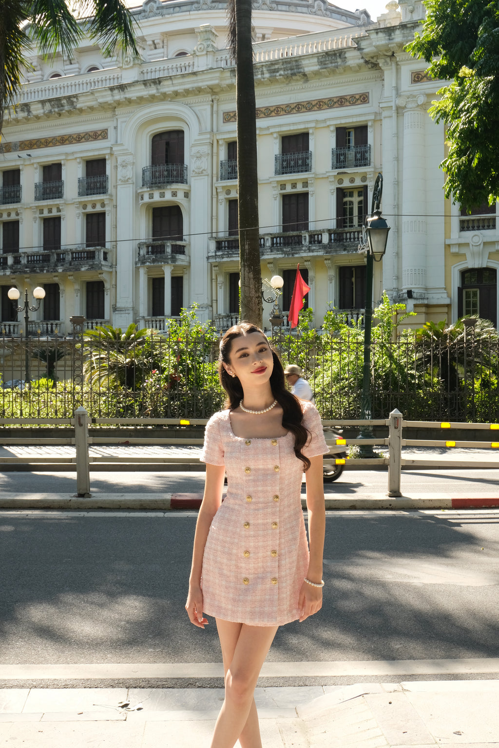 TIFFANY DRESS IN PINK