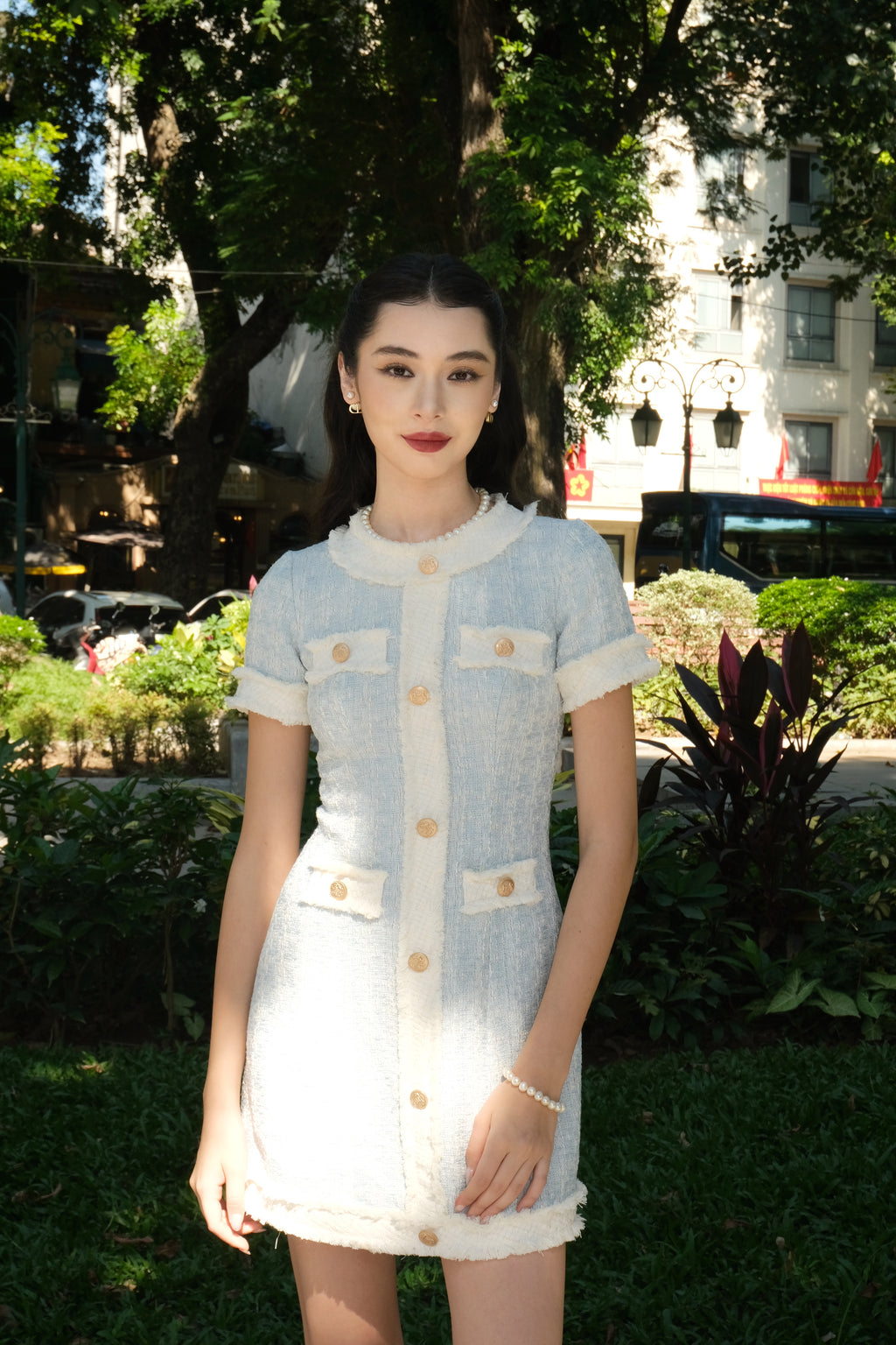 VIVIENNE DRESS BABYBLUE