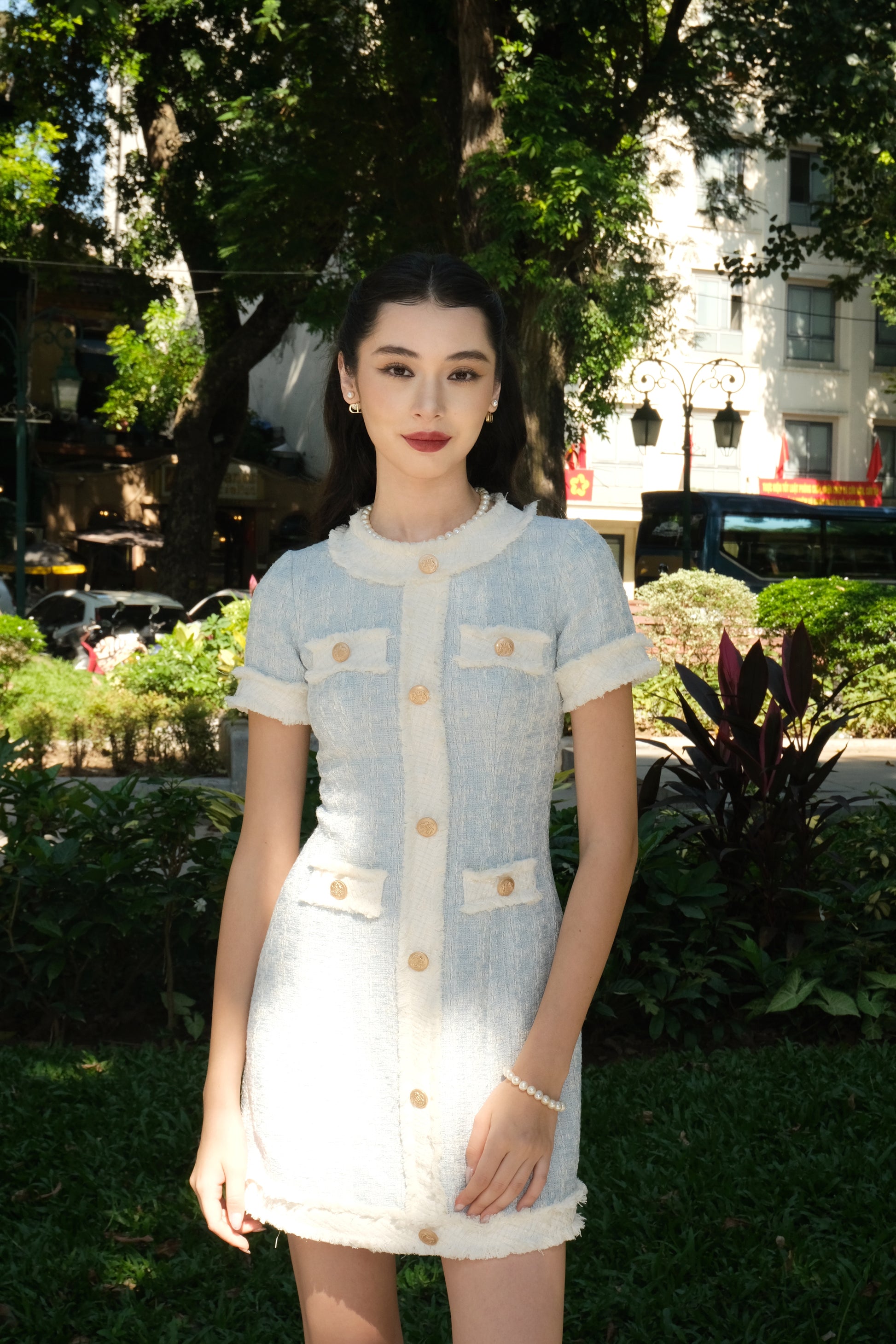 VIVIENNE DRESS BABYBLUE