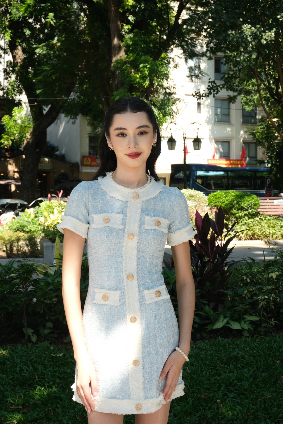 VIVIENNE DRESS BABYBLUE