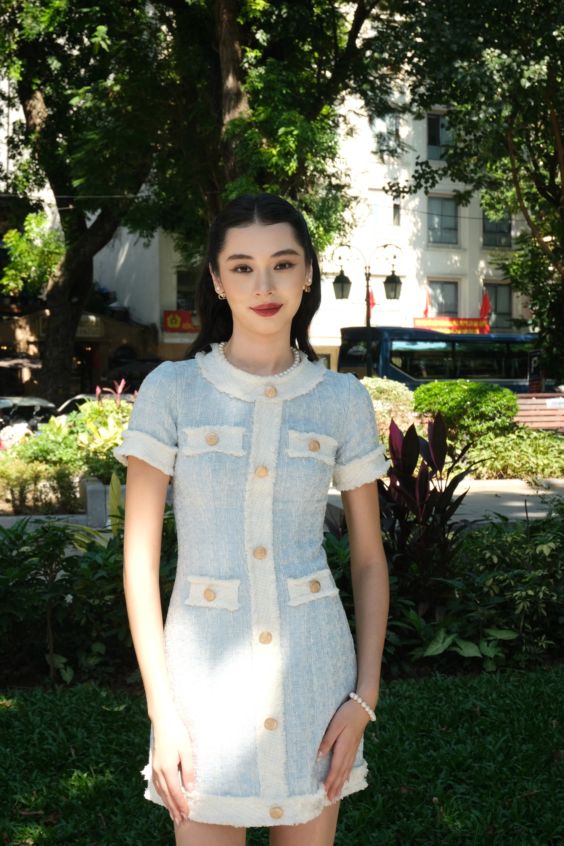 VIVIENNE DRESS BABYBLUE