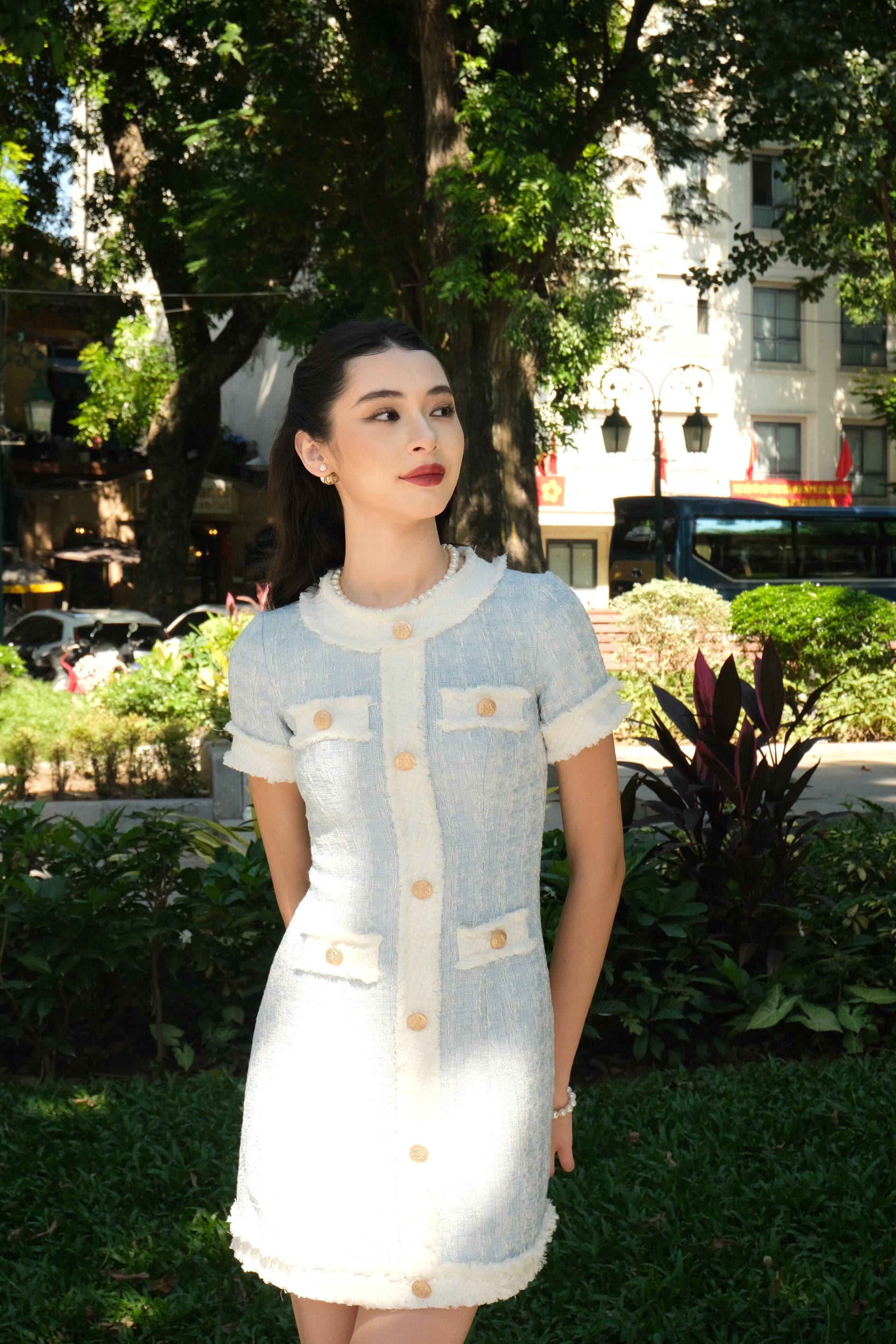 VIVIENNE DRESS BABYBLUE