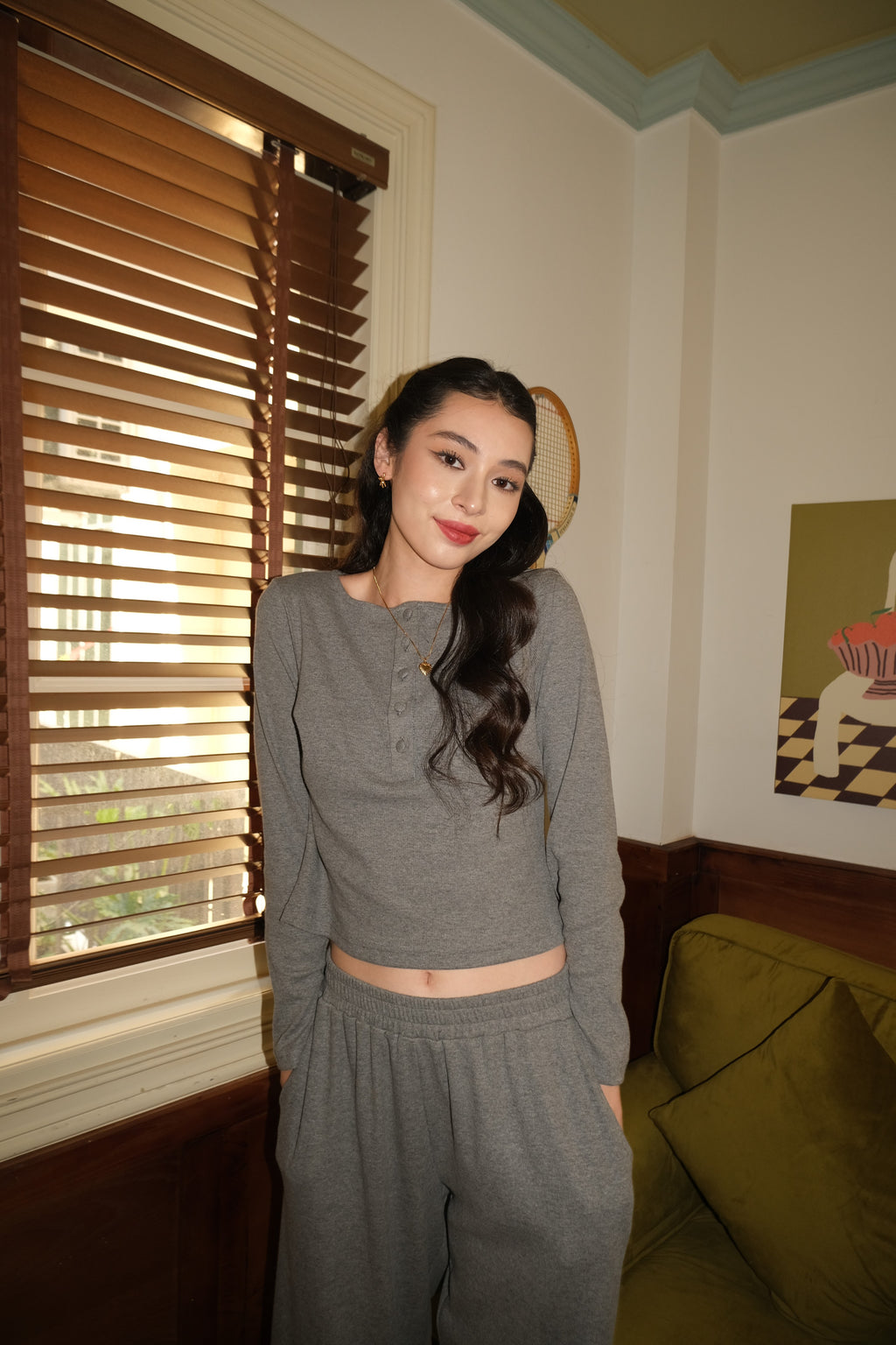 LOUNGE SET (HENLEY TOP)