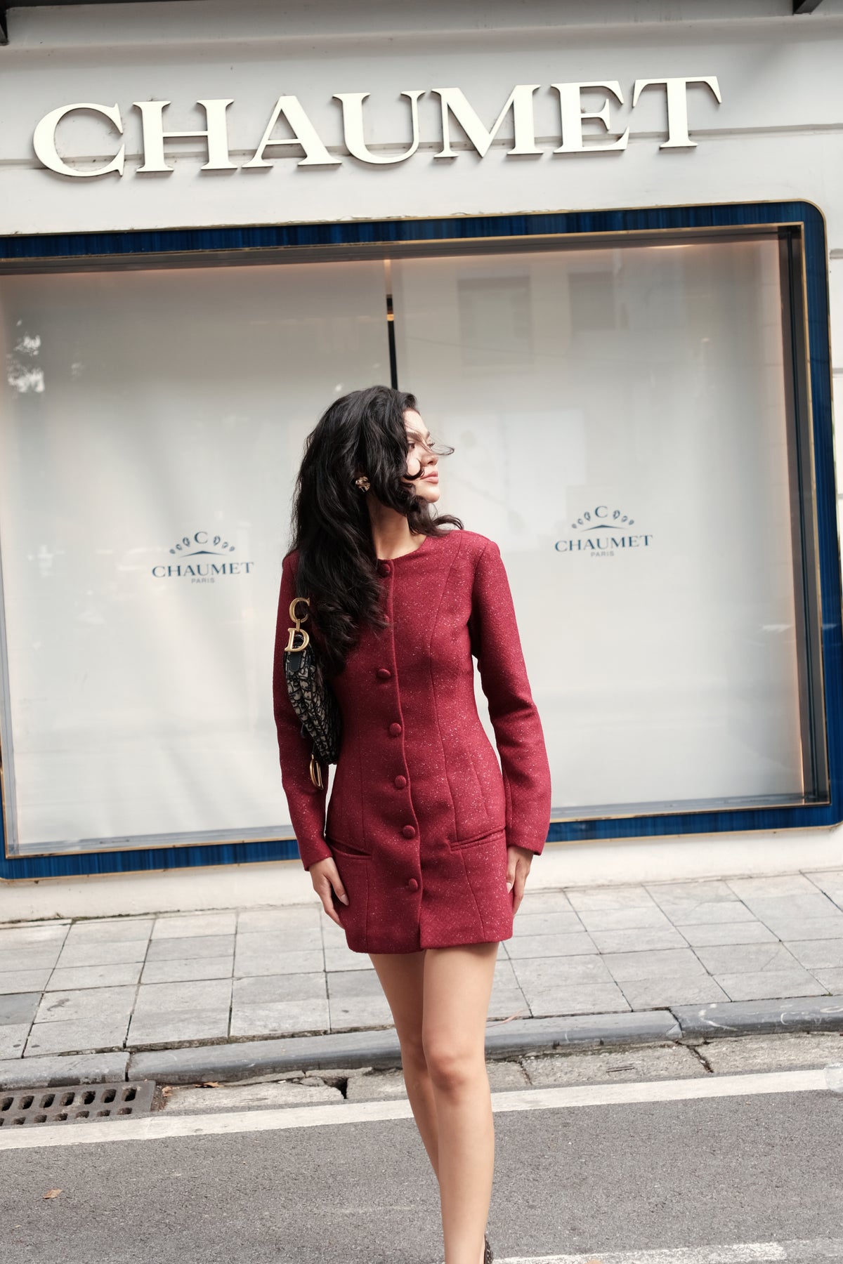 Katalina Dress in Red