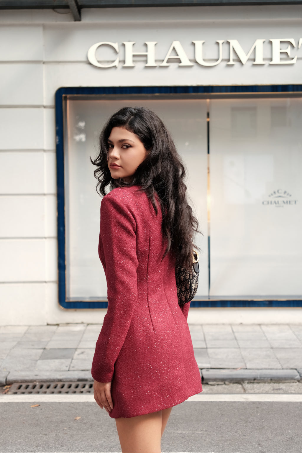 Katalina Dress in Red