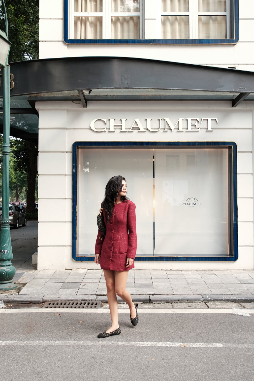 Katalina Dress in Red