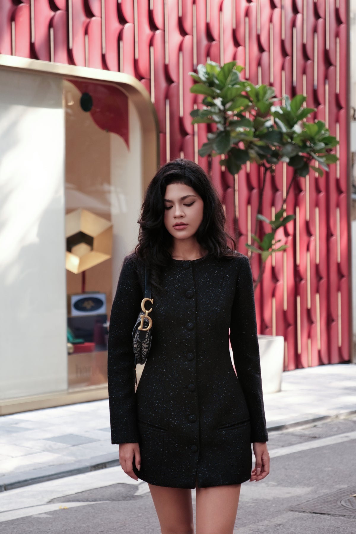 Katalina Dress in Black