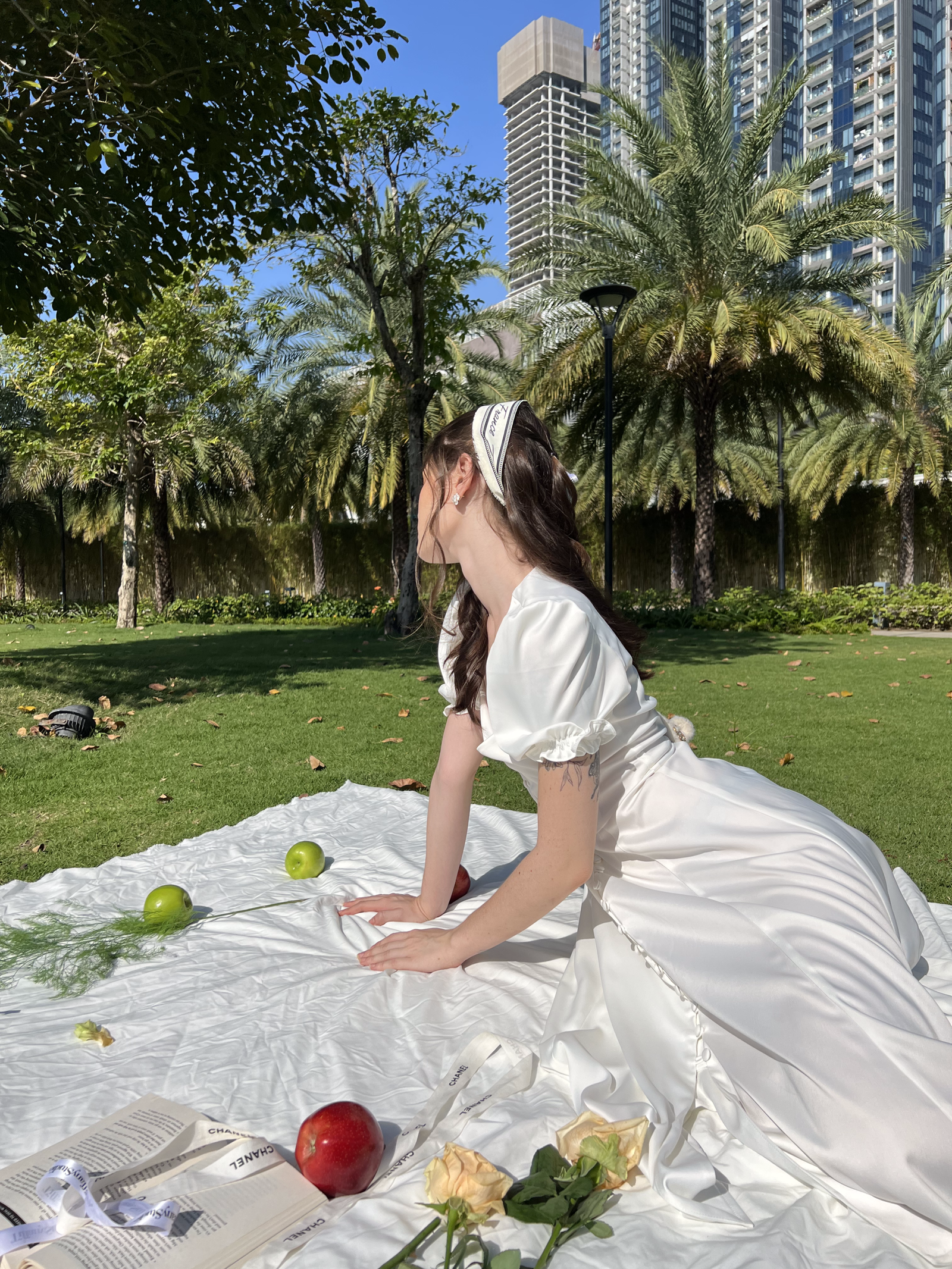 JACLYN DRESS - ALL WHITE EDTION