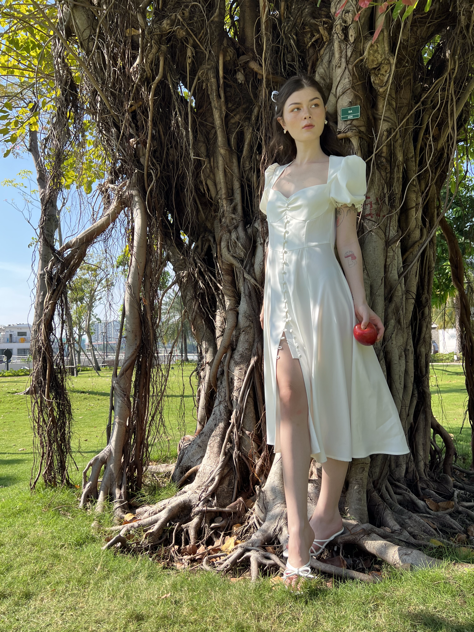 JACLYN DRESS - ALL WHITE EDTION