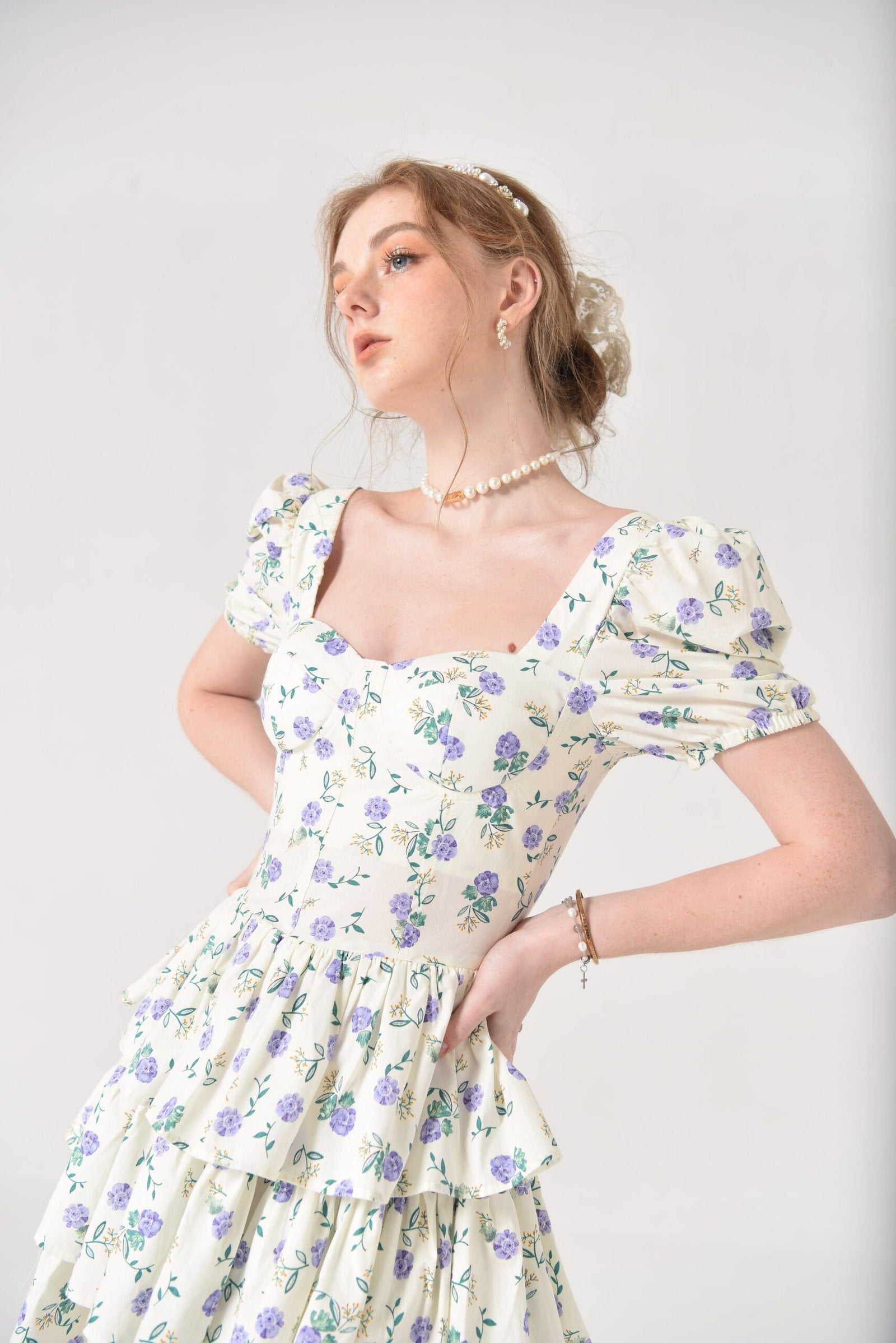 DOSE DRESS PURPLE ROSE EDITION