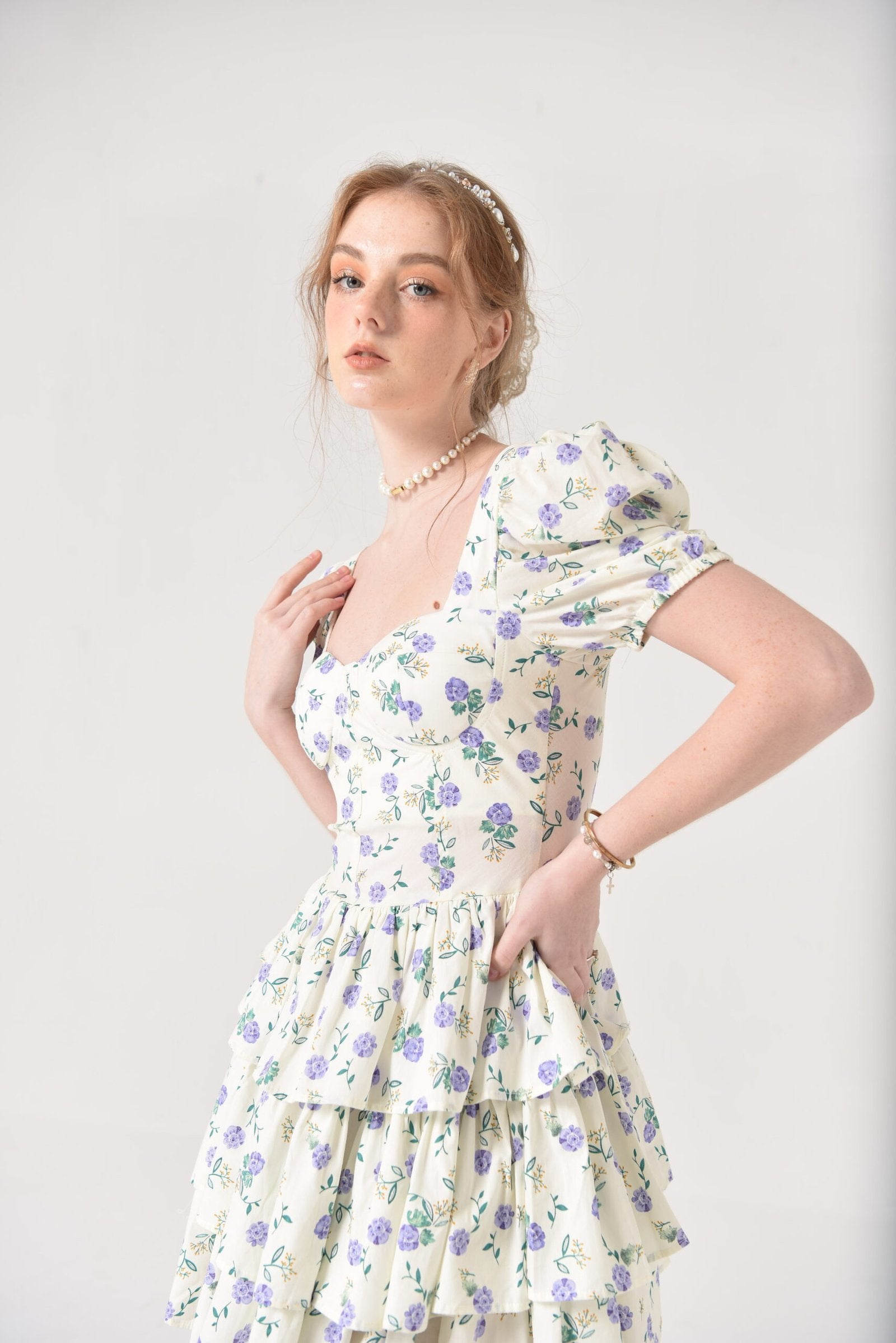DOSE DRESS PURPLE ROSE EDITION