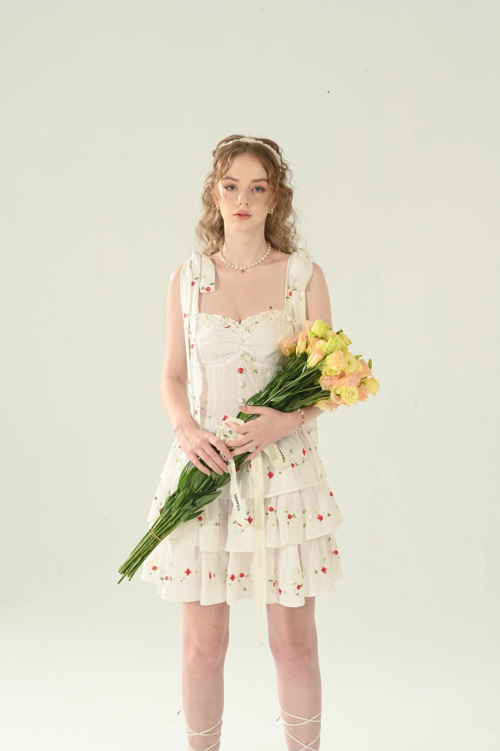 JOSEPHINE DRESS RED ROSSIE