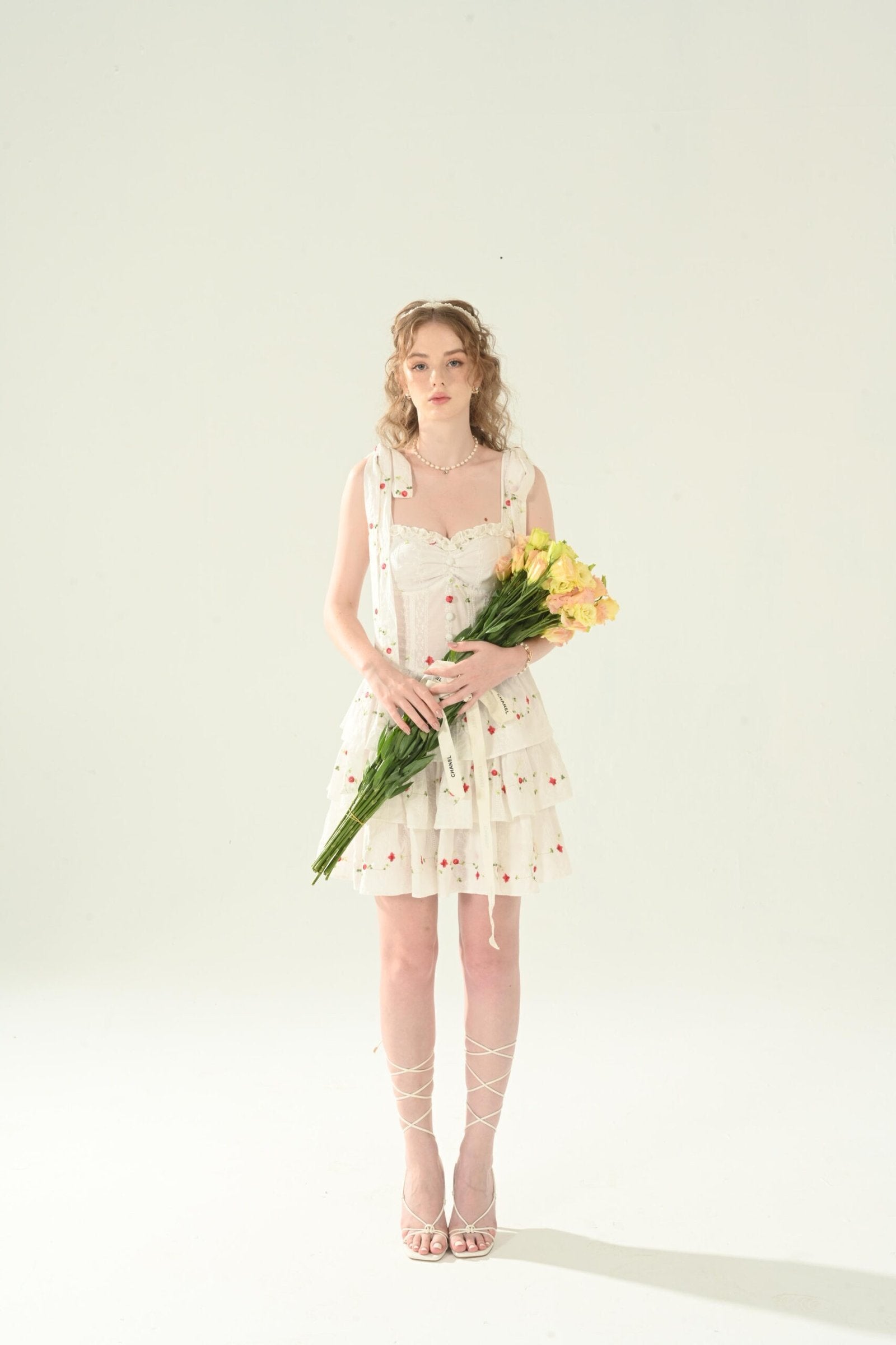 JOSEPHINE DRESS RED ROSSIE