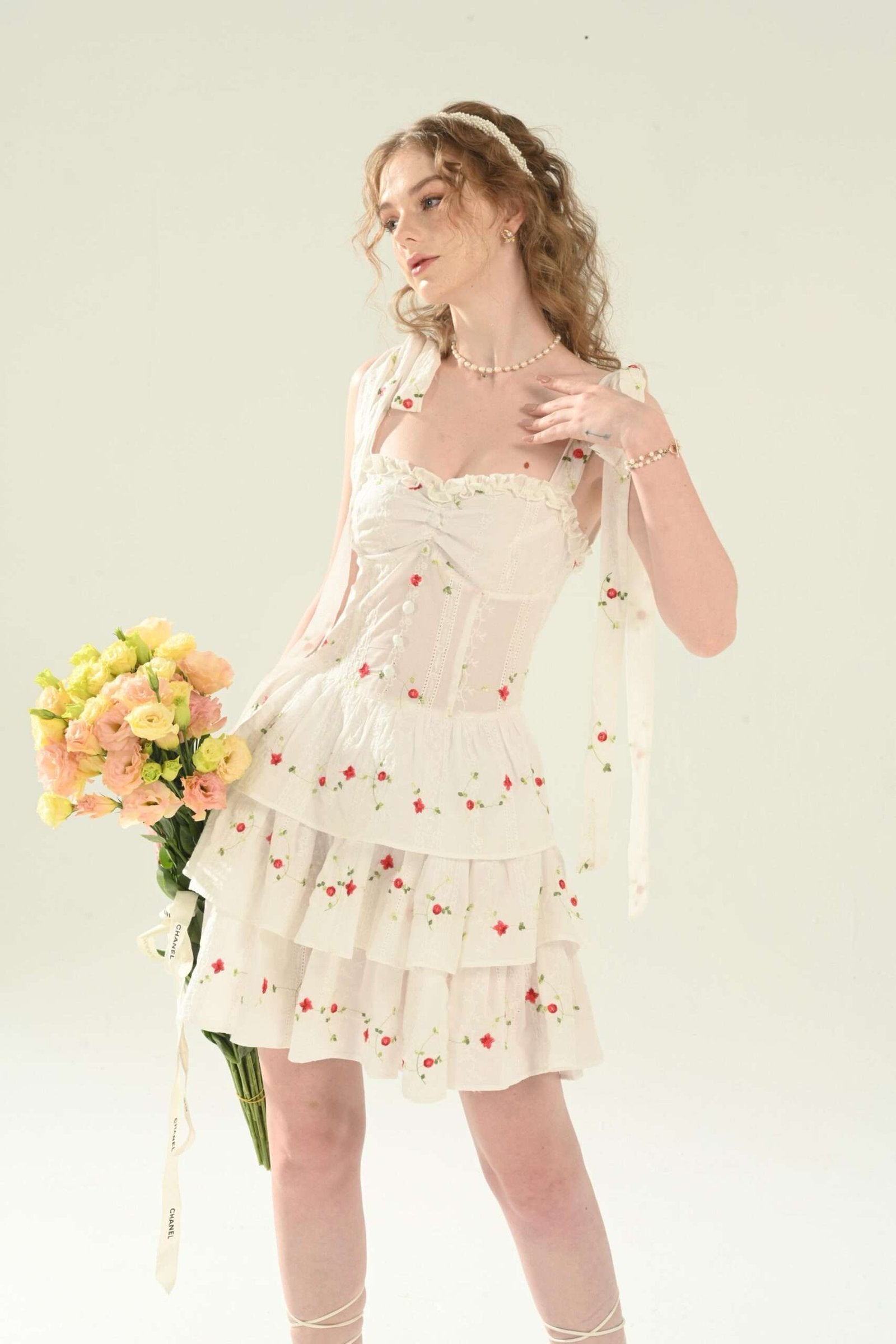 JOSEPHINE DRESS RED ROSSIE