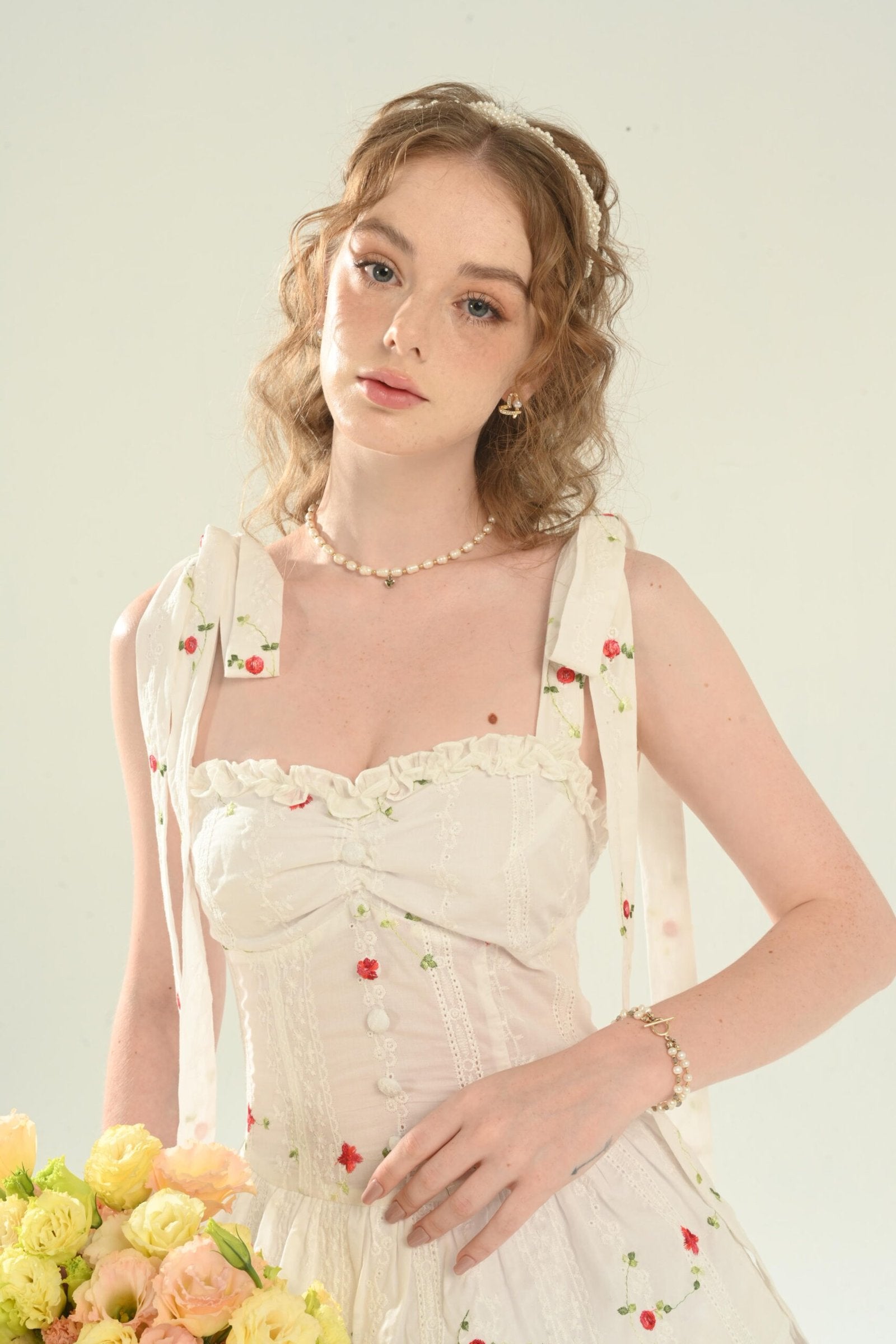 JOSEPHINE DRESS RED ROSSIE