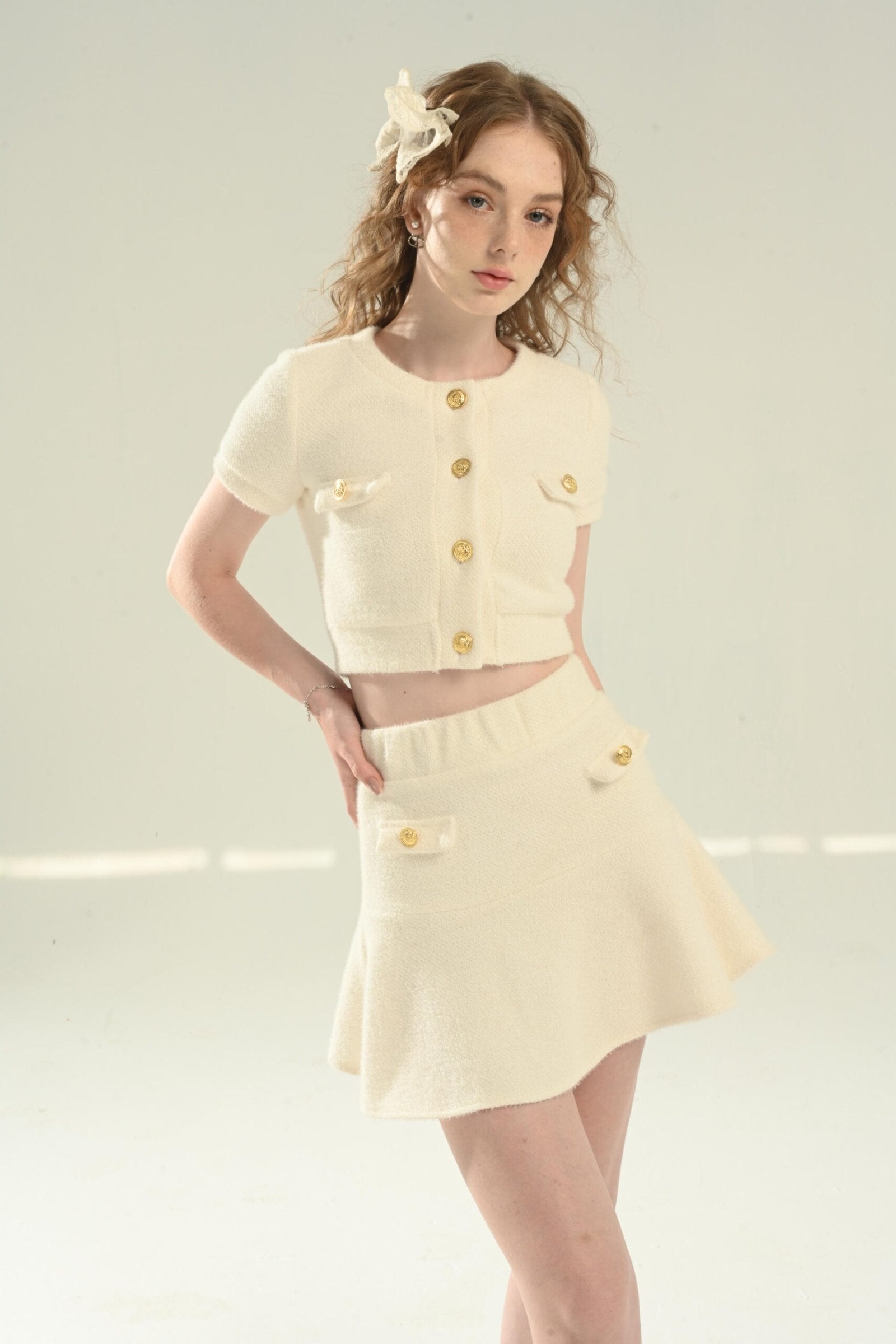 CAROLINE SET IN WHITE MERMAID EDITION