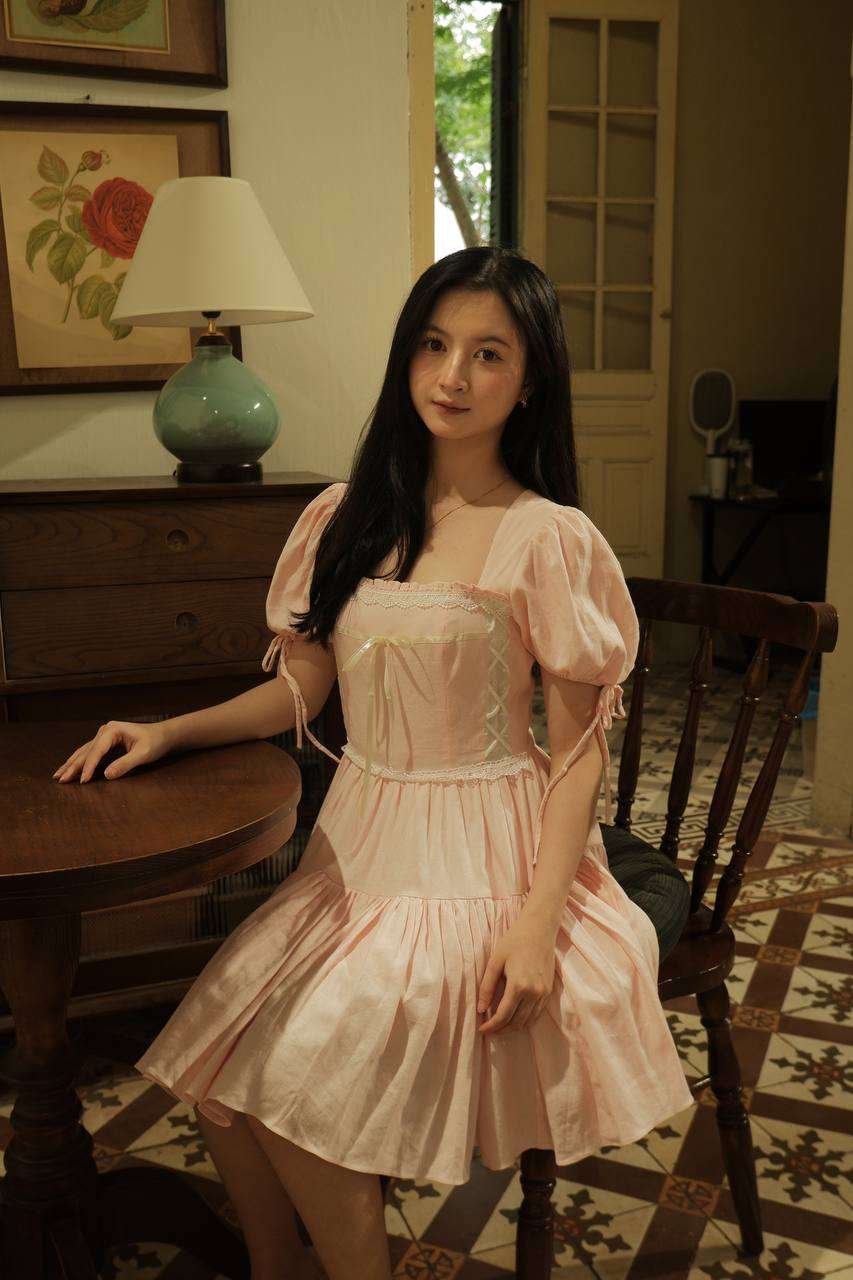 GEORGINA DRESS IN PINK