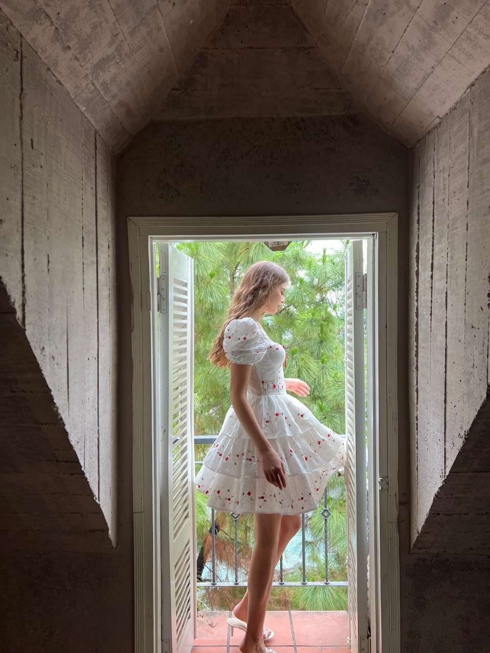 DOSE DRESS-RED BOW ROSIE