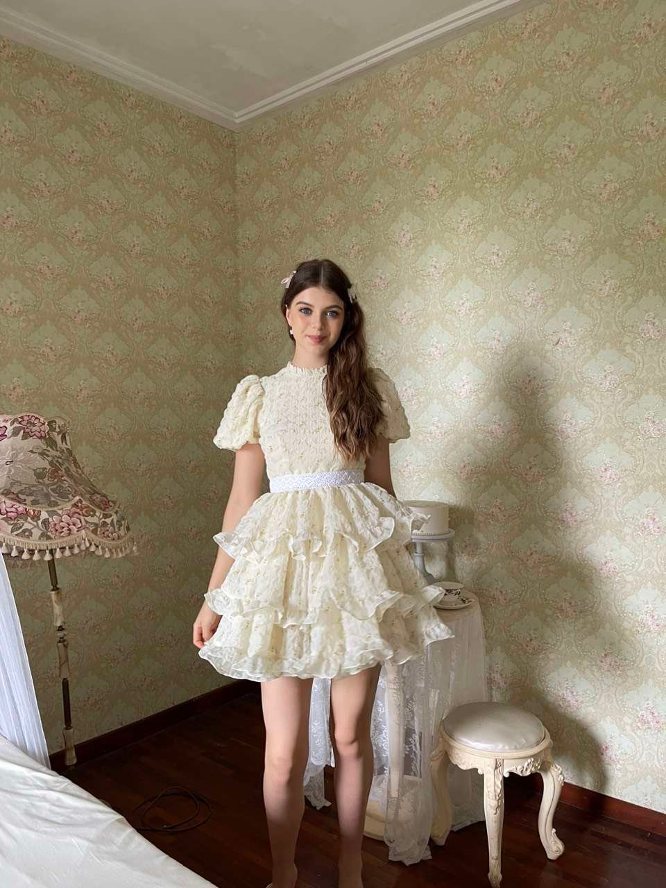 CHARLISE DRESS PALE YELLOW