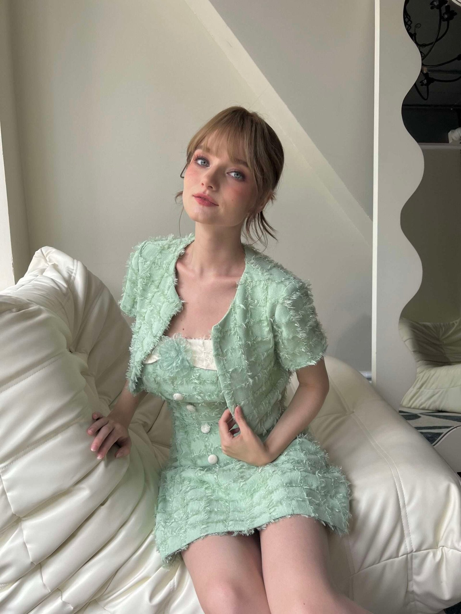 CAMELLIA SET LIGHT GREEN