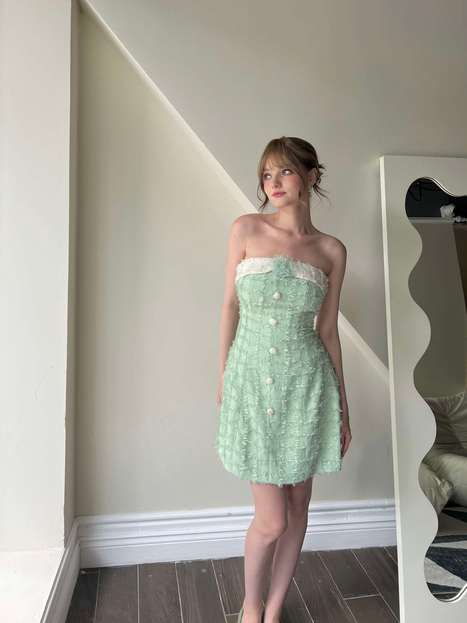 CAMELLIA SET LIGHT GREEN