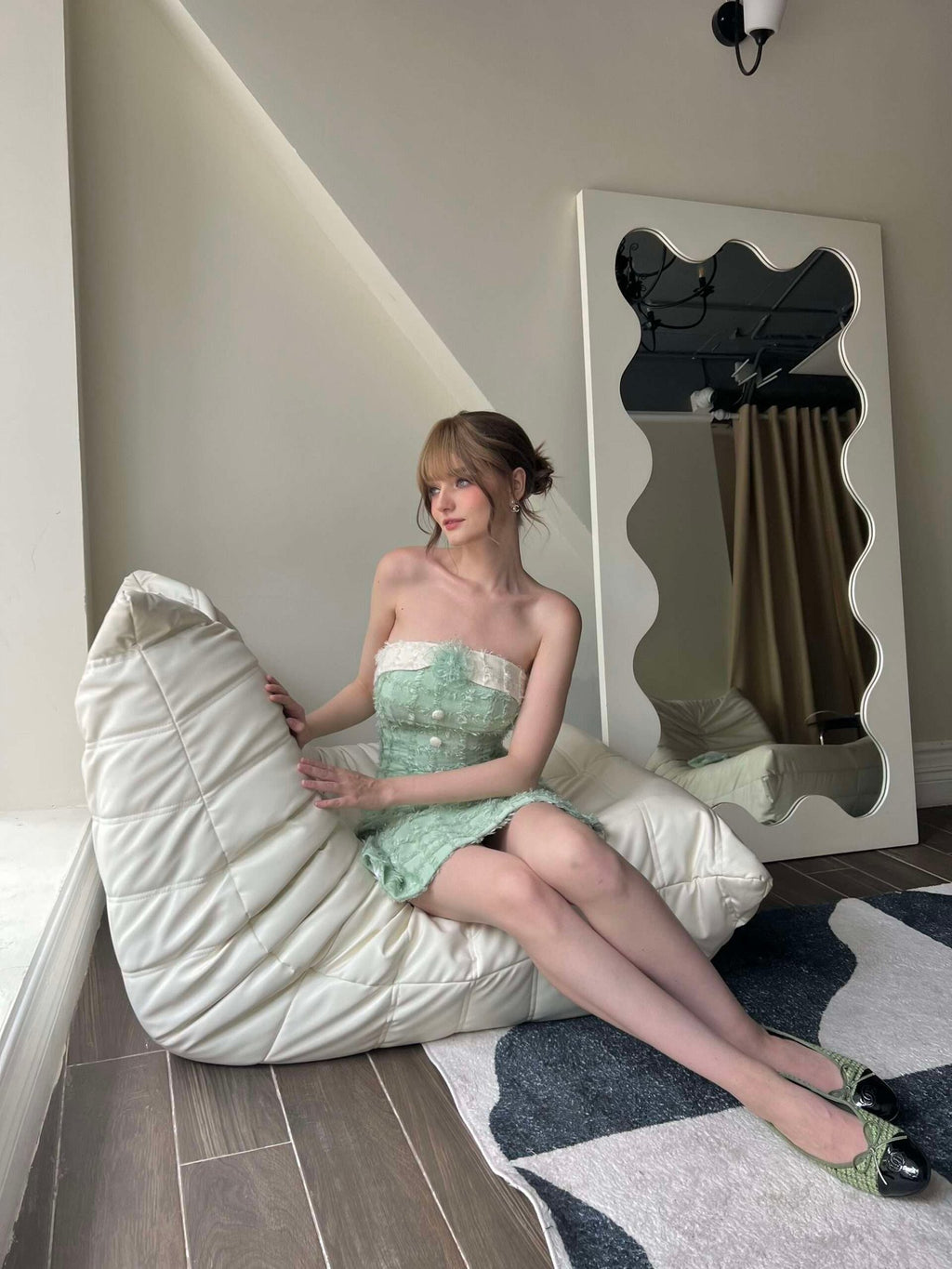 CAMELLIA SET LIGHT GREEN