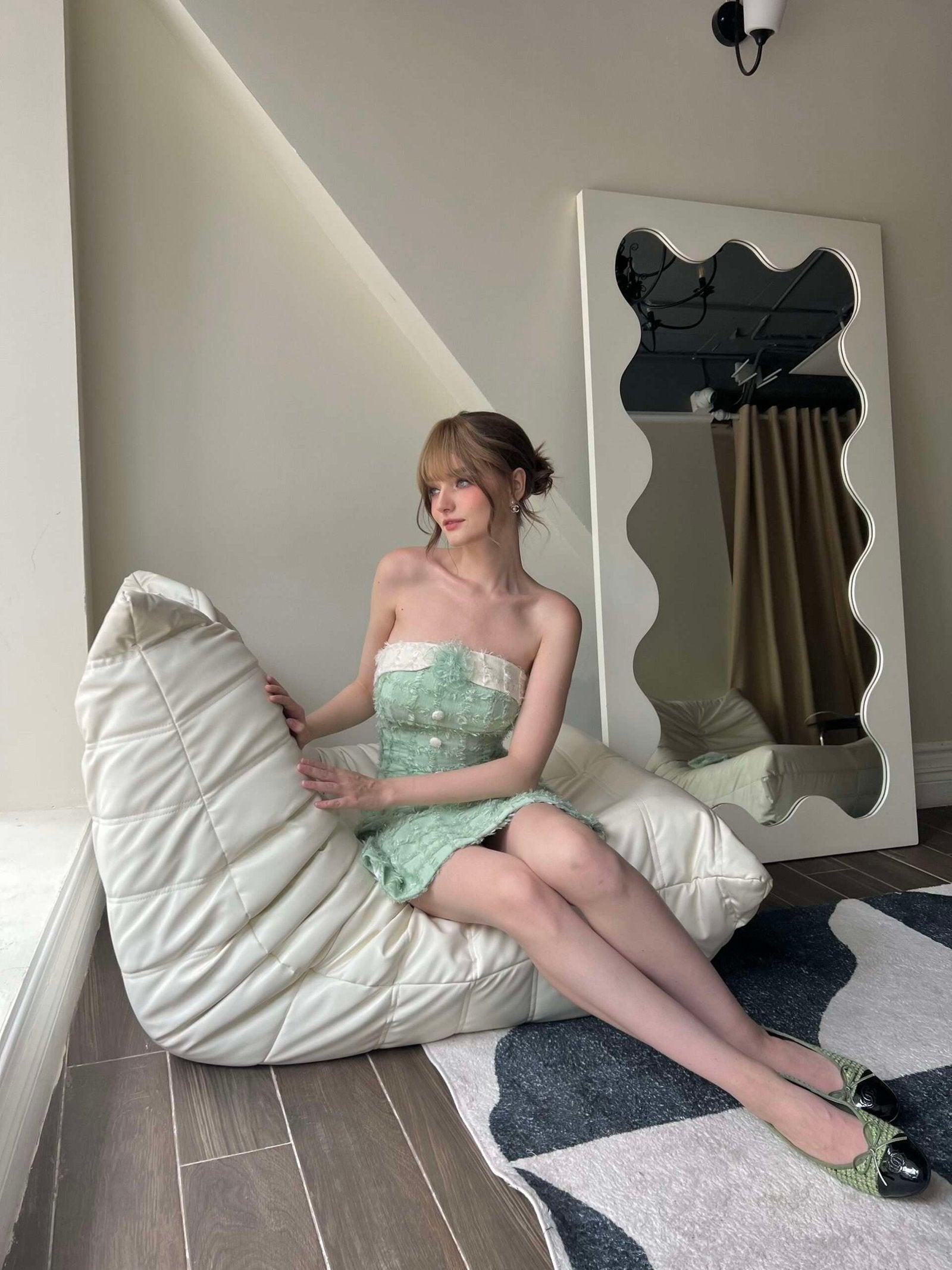 CAMELLIA SET LIGHT GREEN