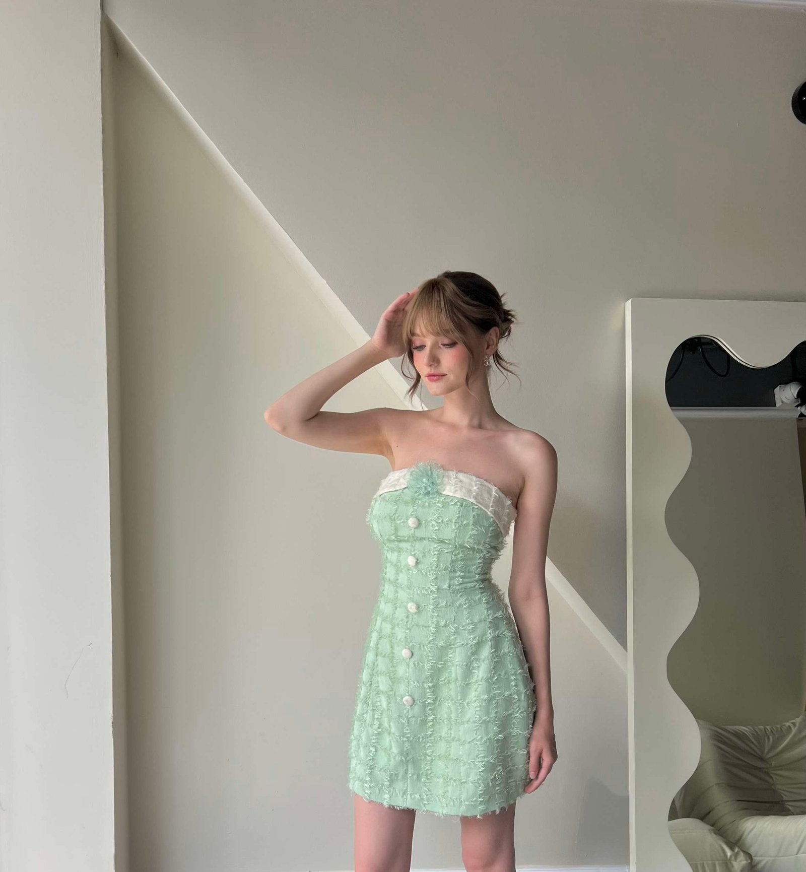 CAMELLIA SET LIGHT GREEN