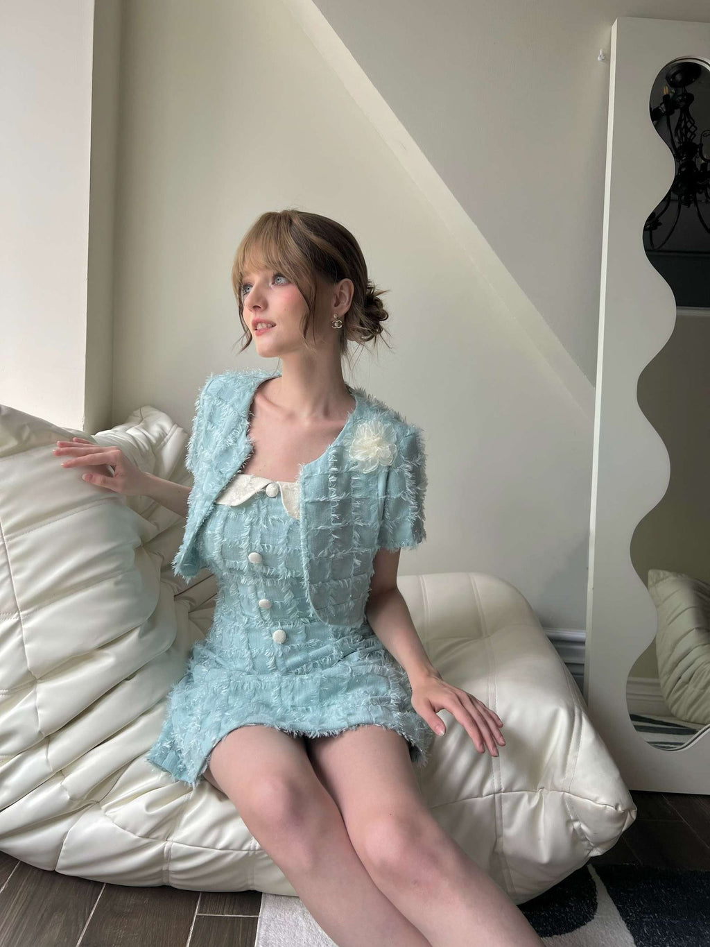 CAMELLIA SET BABY BLUE