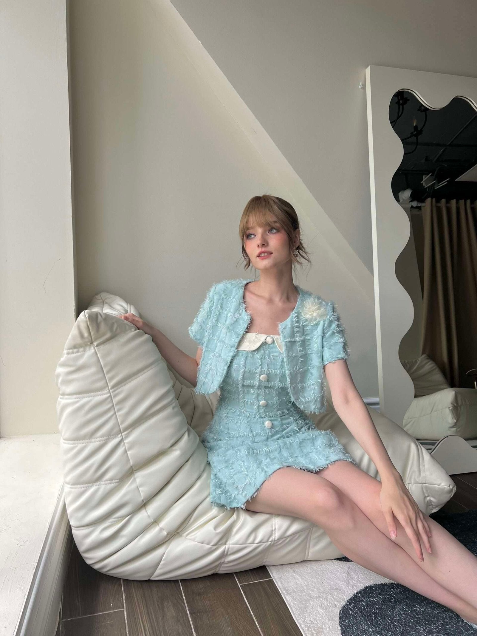 CAMELLIA SET BABY BLUE