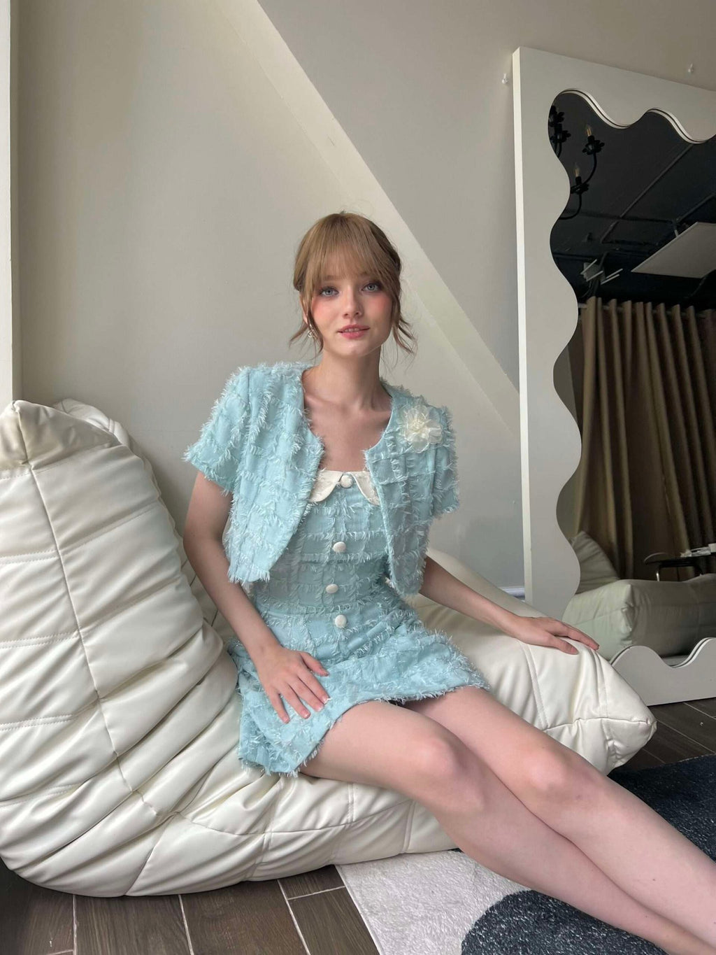 CAMELLIA SET BABY BLUE