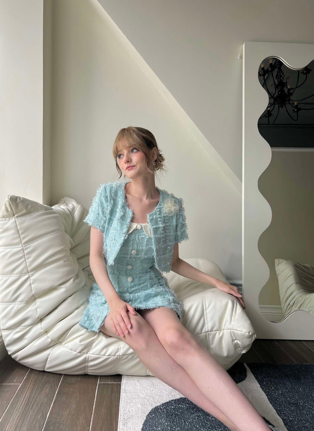 CAMELLIA SET BABY BLUE