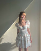 Embroidered-Rose White