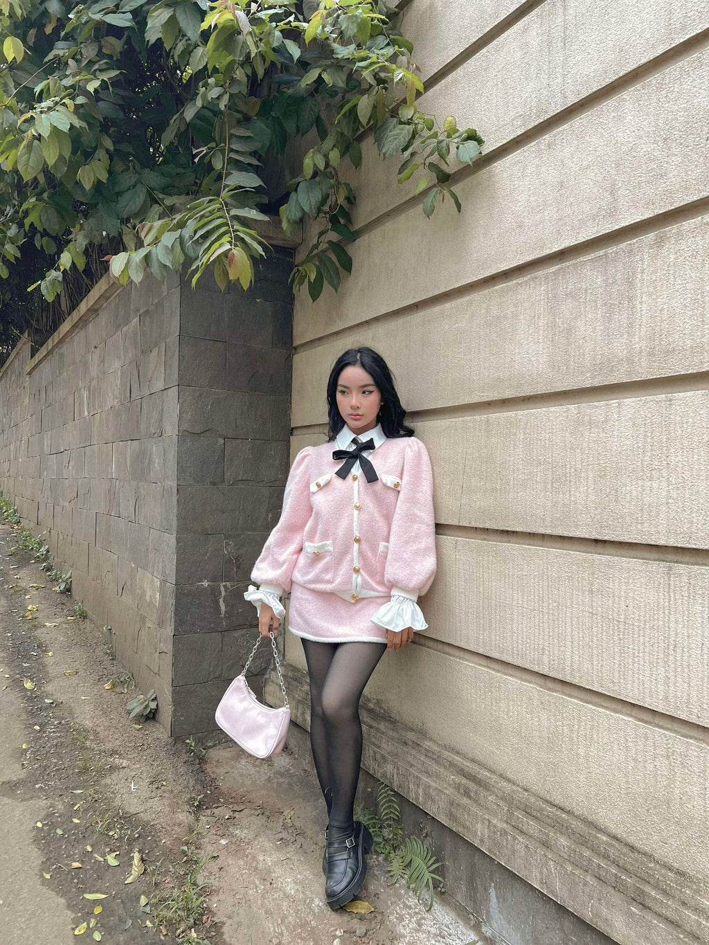 CAROLINE JACKET SET IN PINK